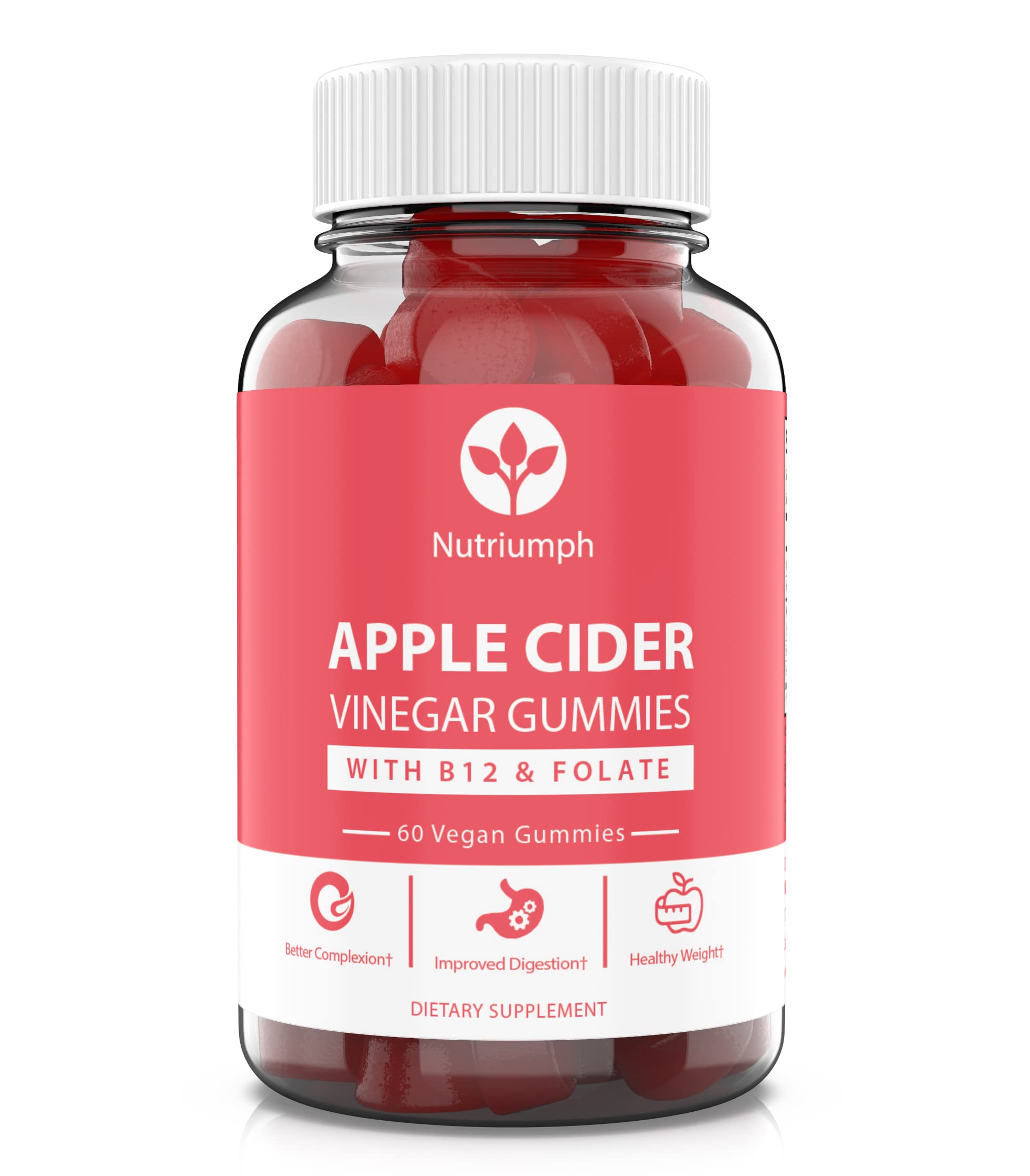 Nutriumph Apple Cider Vinegar Gummies with The Mother Vegan – Weight Loss, Detox Nutriumph Au supplements