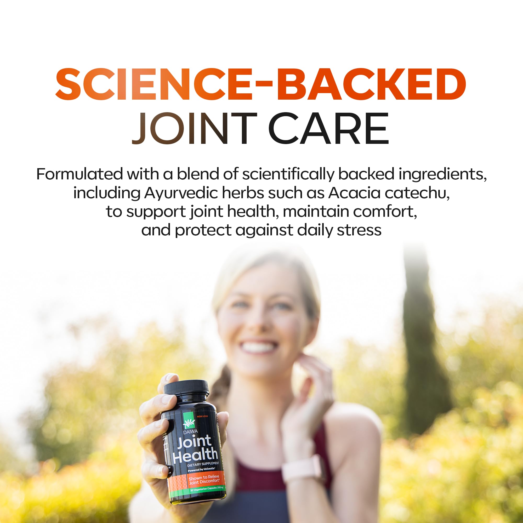 Daiwa Joint Health - Tendon and Ligament Supplements with Chinese Skullcap and Acacia Catechu - Traditional Plant-Based Formula for Active Lifestyles - Non-GMO, 30 Vegetarian Capsules Daiwa Health Development Au supplements