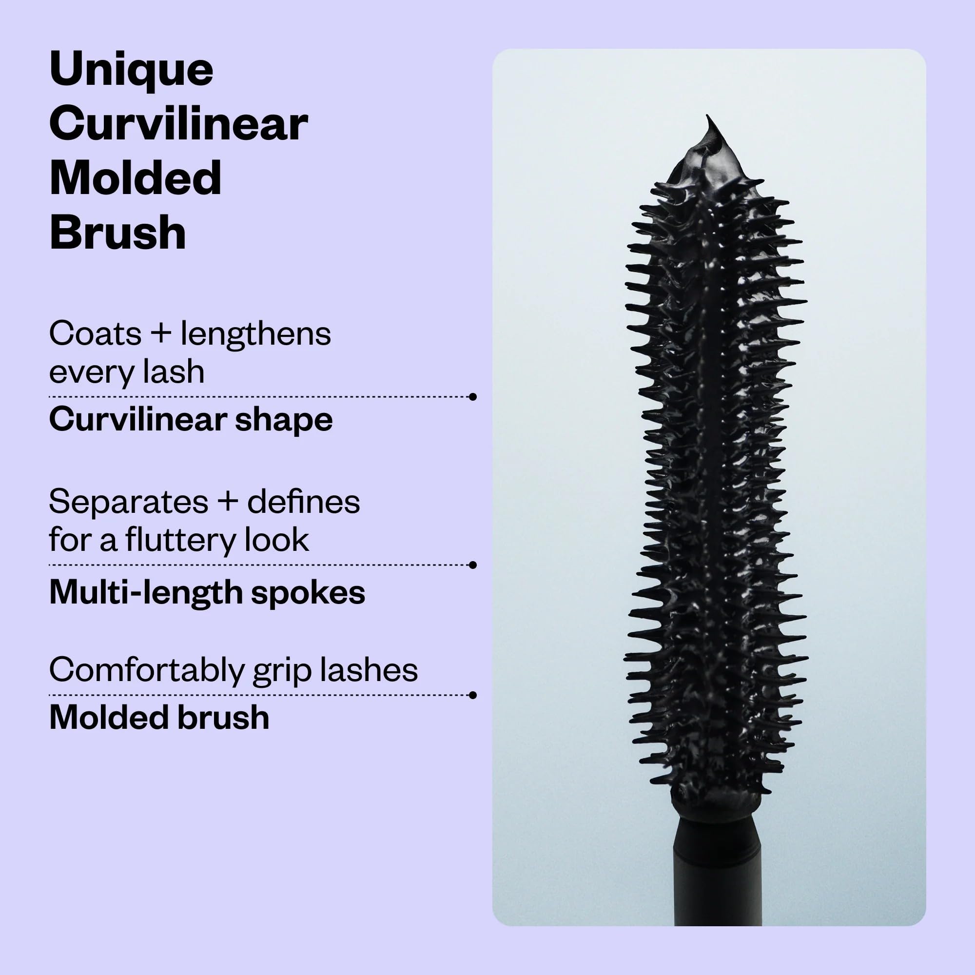 Kosas Soulgazer Lengthening + Lifting Peptide Mascara – Smudge-Proof, Clump-Free Mascara + Lash Serum 2-in-1 for Long, Defined Lashes – Curvilinear Molded Brush, Vegan, Sensitive-Eye Safe Kosas Au supplements