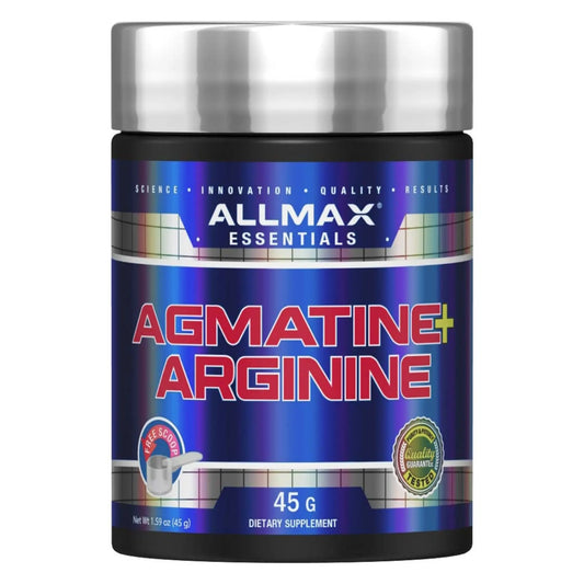 ALLMAX AGMATINE ARGININE - 45 g - Modulates Nitric Oxide Levels - Improves Body ALLMAX NutritionAU supplements
