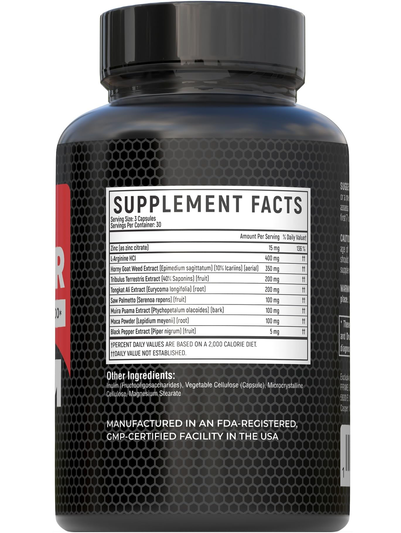 Premium Male Enhancement | Rapid Acting Blood Flow Support | Bigger, Rock Hard, Longer | 9 in 1 Intimacy Complex to Restore Confidence, California Manufactured, 3rd Party Tested – 90 Caps PRIME MAXIMIZERS Au supplements