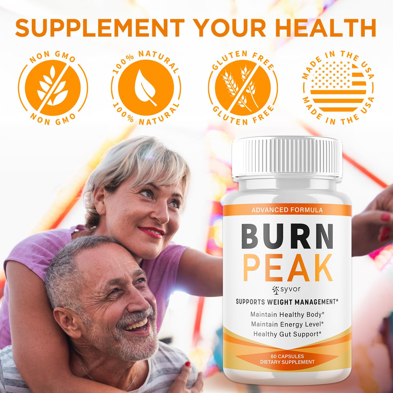 (3 Pack) Burn Peak Capsules, Official Burnpeak Pink Salt Pills with All Natural Ingredients, Advanced BurnPeak Health Supplement with Premium Vitamins for Active Lifestyle Support (180 Capsules) Syvor Au supplements