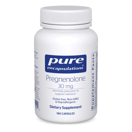 Pure Encapsulations Pregnenolone - 30 mg - Hormone Support - Memory Support - Gluten Free & Vegan - 180 Capsules Pure EncapsulationsAU supplements