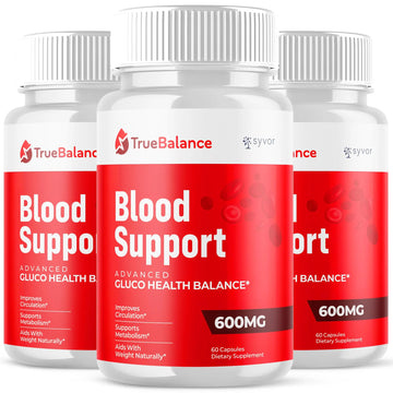 (3 Pack) True Balance Capsules, Official TrueBalance Glycogen Support Pills with All Natural Ingredients, Advanced Formula Support Supplement with Max Strength Vitamins for Women & Men (180 Capsules) Syvor Au supplements