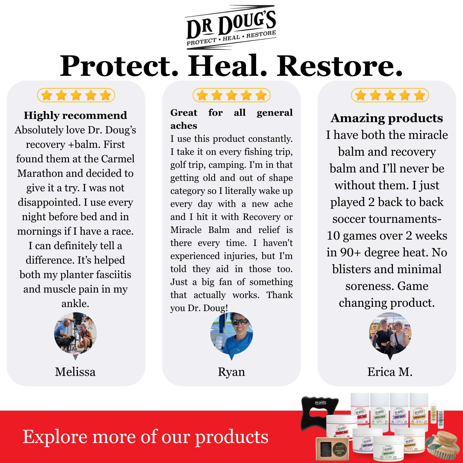 Dr. Doug's Recovery Balm – Organic Arnica & Magnesium Topical Rub – Soothing Support Lotion for Active Muscles, Joints, & Skin – Dermatologist Approved, Handmade in USA, Organic 2 oz Twist-Up Stick Dr. Doug's Au supplements