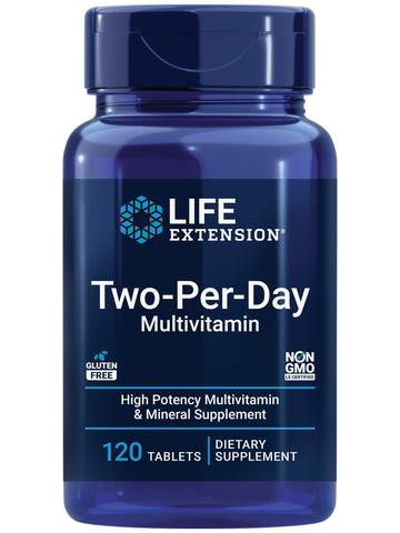 Life Extension Two-Per-Day Multivitamin - Packed with Over 25 Vitamins, Minerals & Extracts -Vitamins B6, C, D - Zinc - Two-Month Supply Life Extension Au supplements