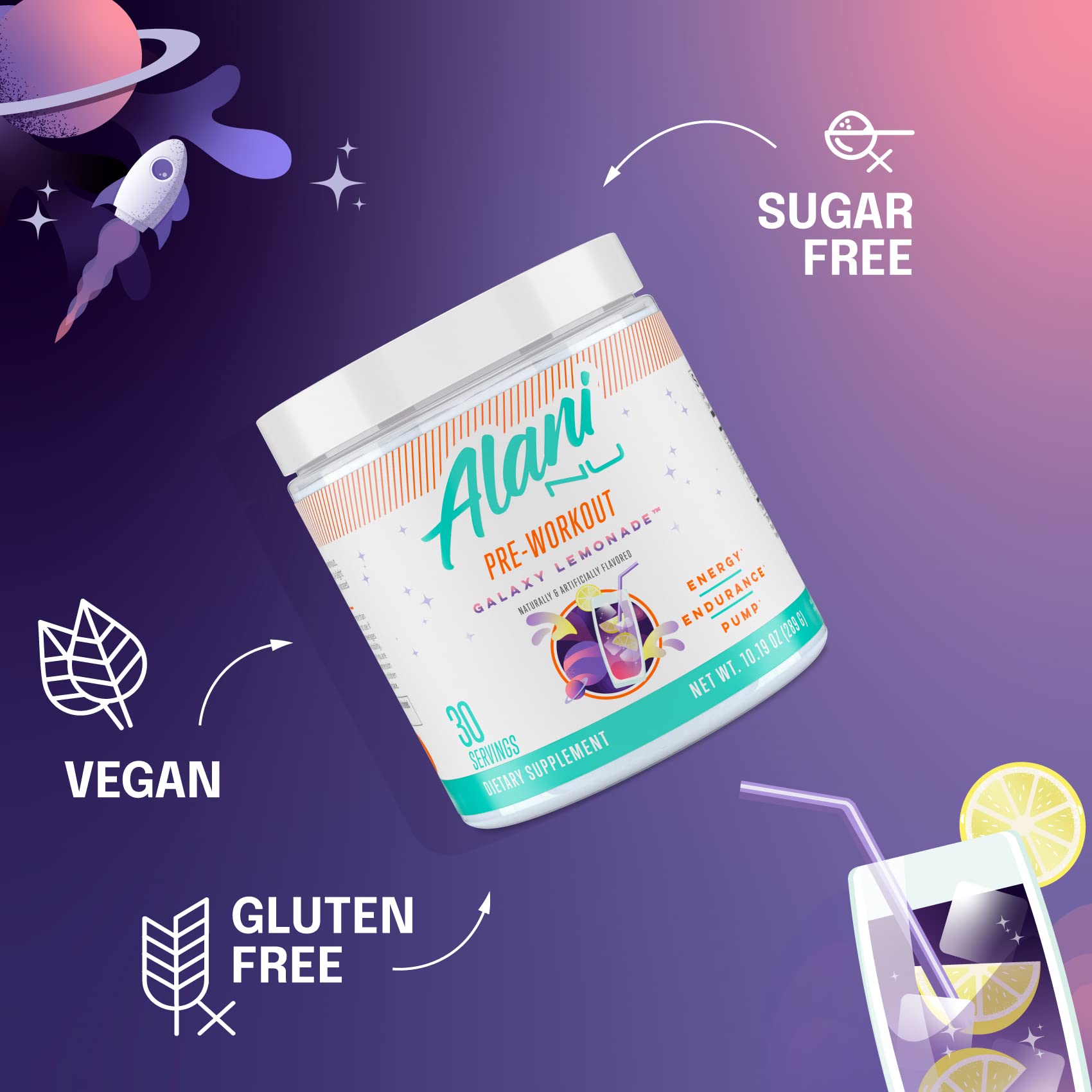 Alani Nu Pre Workout Powder | Amino Energy Boost | Endurance Supple Alani Nu Au supplements