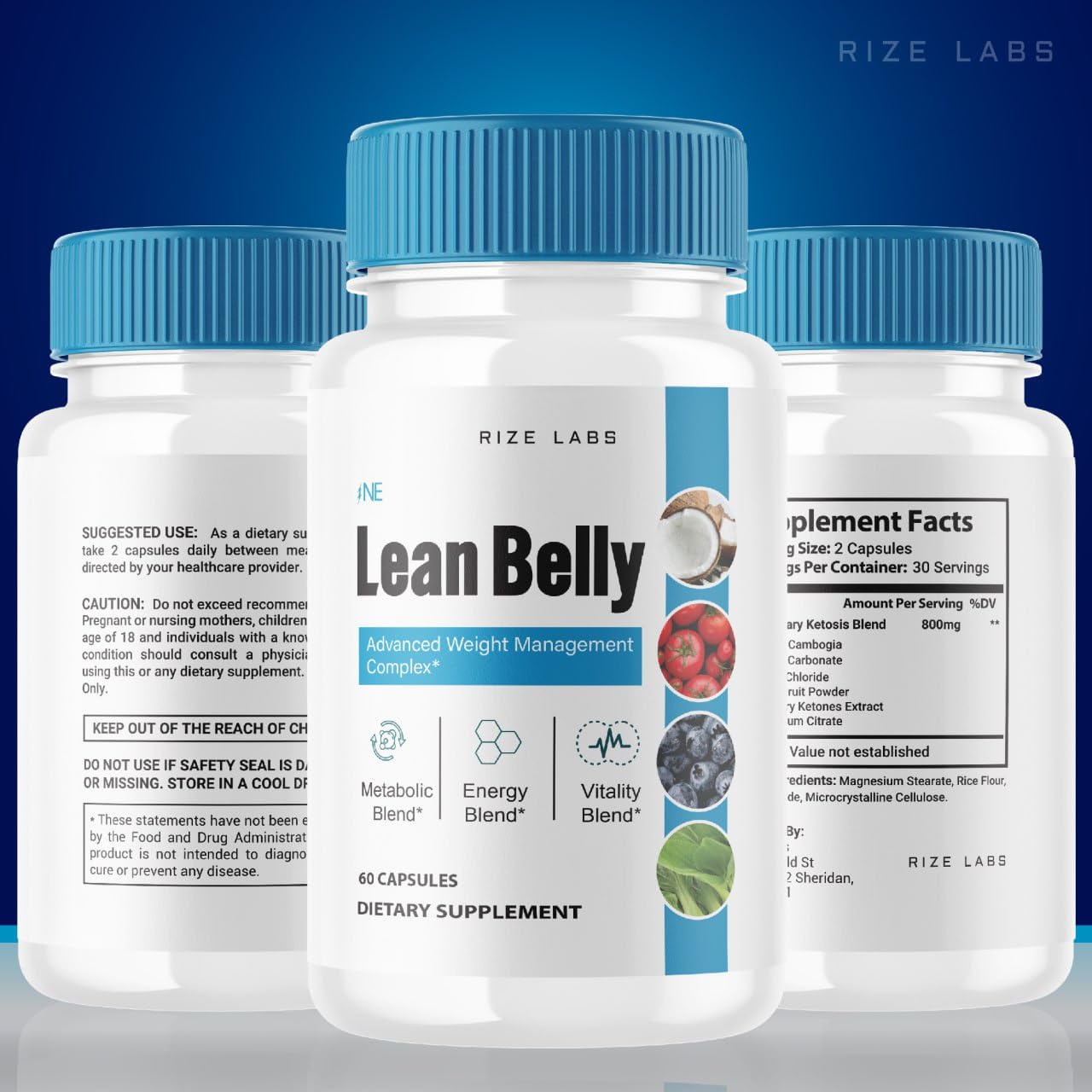 (2 Pack) Ikaria Lean Belly Juice Capsules for Weight Loss - IkariaLeanBelly Advanced rize labs Au supplements