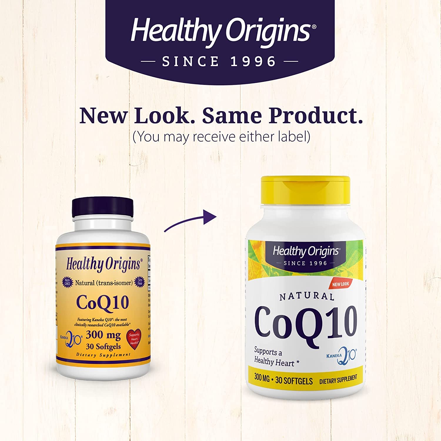 Healthy Origins CoQ10 (Kaneka Q10), 300 mg - Heart Health & Energy Supplement - Gluten Healthy Origins Au supplements