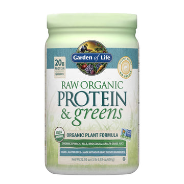 Garden of Life Raw Organic Protein & Greens Lightly Sweet, Vegan Protein Powder Garden of Life Au supplements