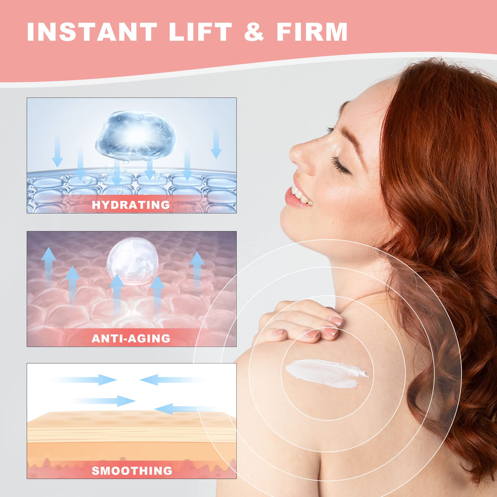 Hibiscus and Honey Firming Cream, Skin Tightening Lotion, Reduces the Look of Neck Lines CITYGOO Au supplements