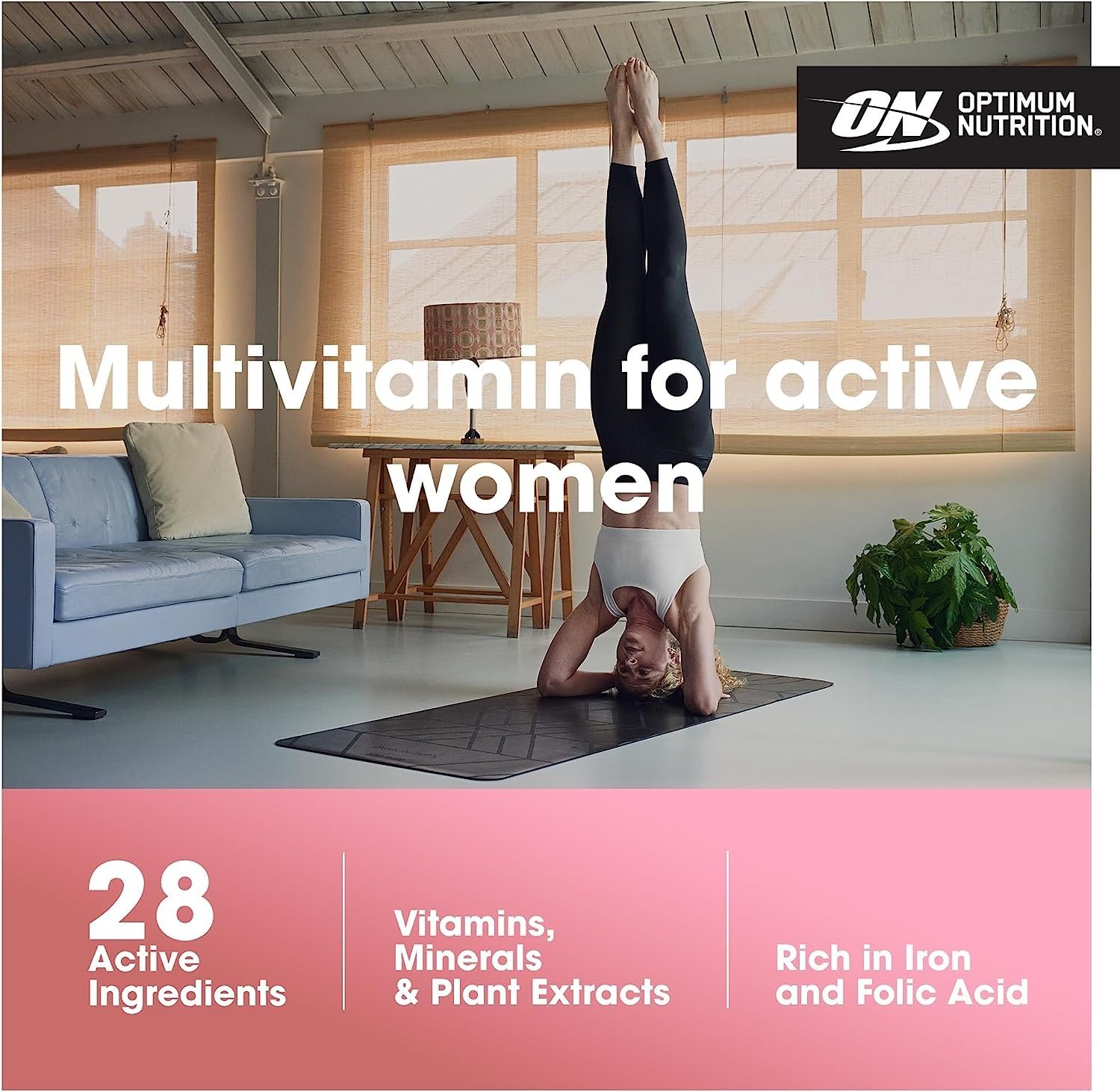 Optimum Nutrition Opti-Women, Vitamin C, Zinc and Vitamin D for Immune Support Optimum Nutrition Au supplements