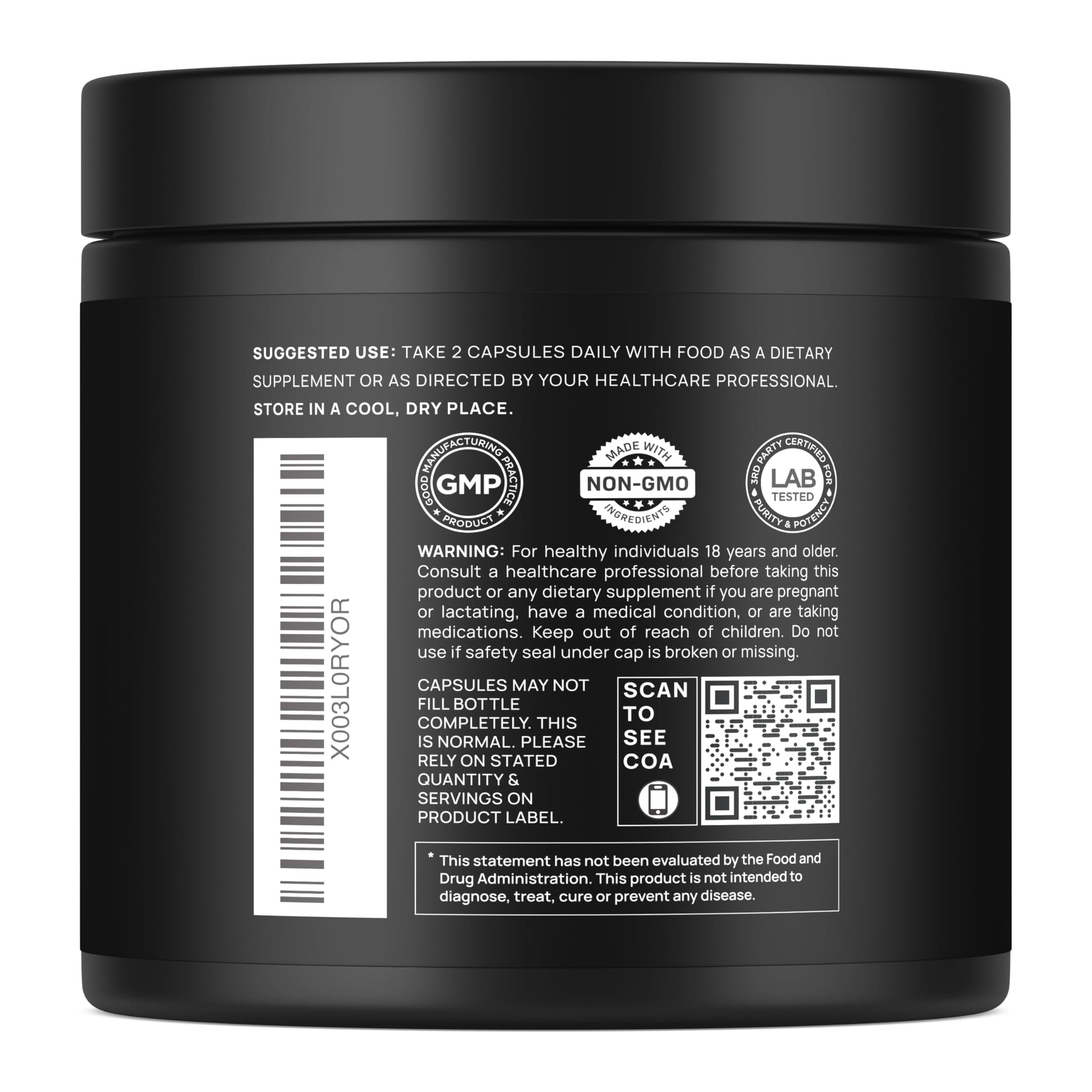 20,000mg 16x Strength Lions Mane Supplement Capsules Super Nootropic w. Ashwagandha & Rhodiola - Highest Potency Lion's Mane Mushroom Extract 50% Polysaccharides Brain Supplements for Memory and Focus TERRA ELMNT Au supplements