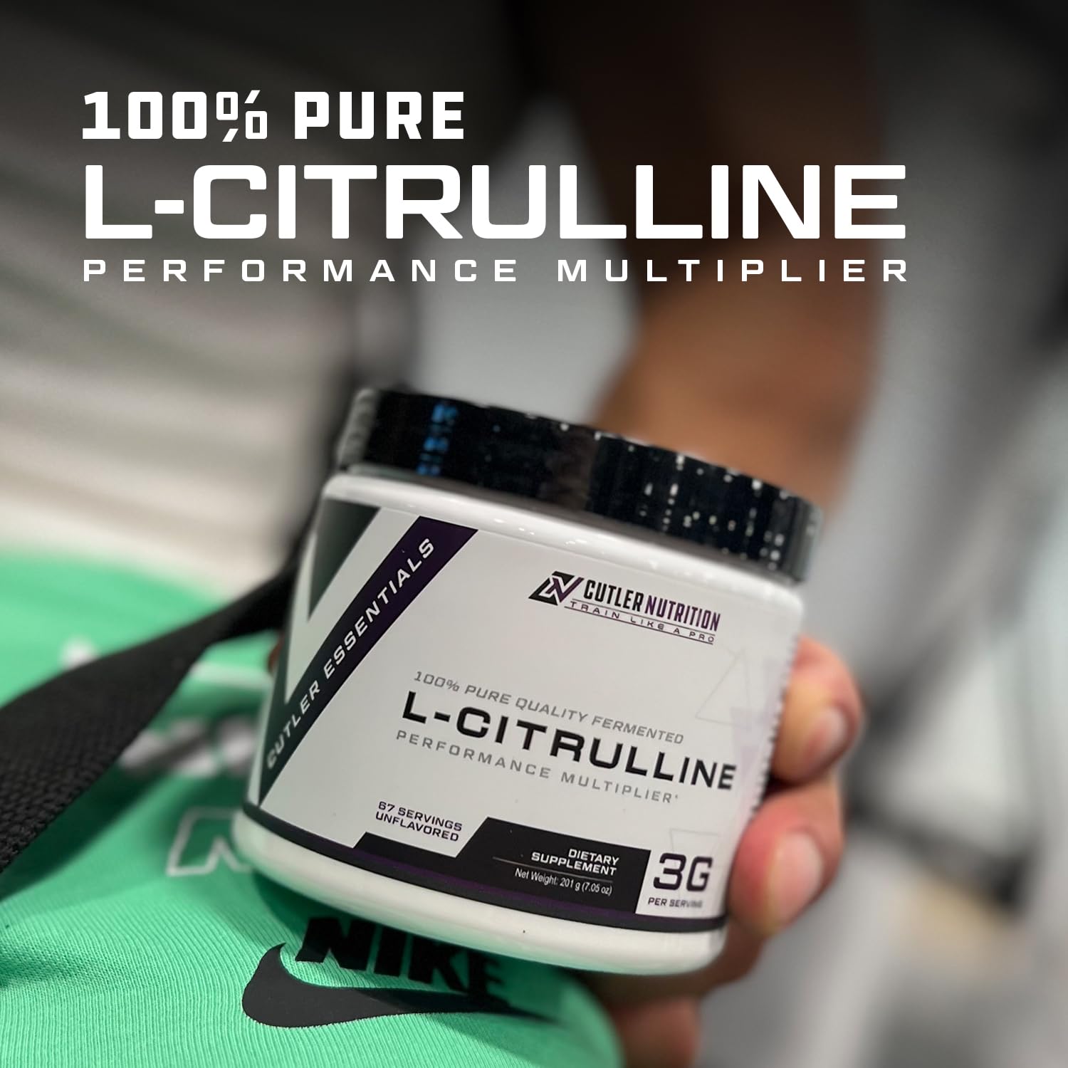 Cutler Nutrition Jay Essentials 100% Pure L-Citrulline Powder Unflavored 3g Per Serving Cutler Nutrition Au supplements