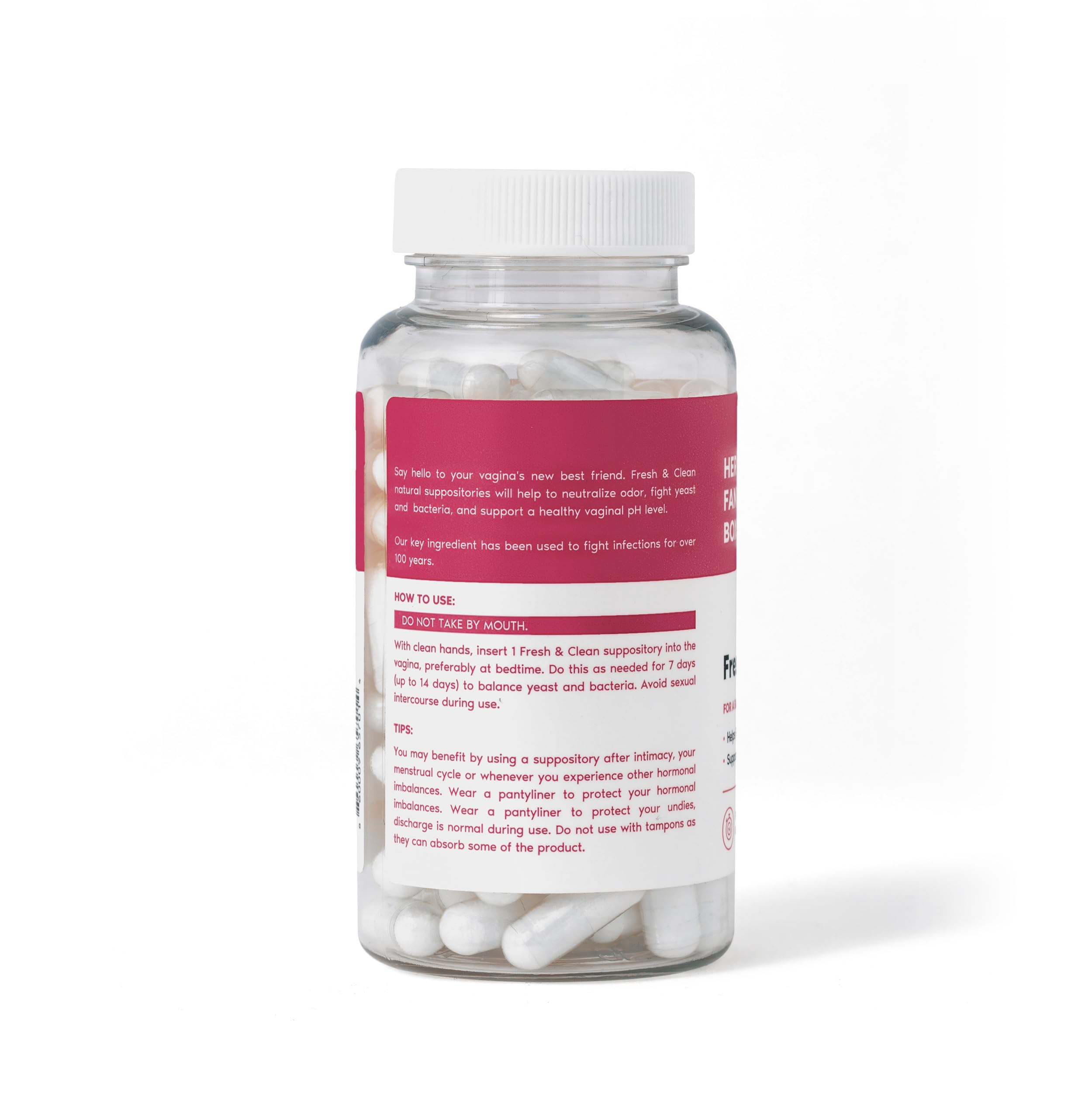 Her Fantasy Box | Fresh & Clean pH Restore Vaginal Suppositories - Natural Vaginal Health Support Her Fantasy Box Au supplements