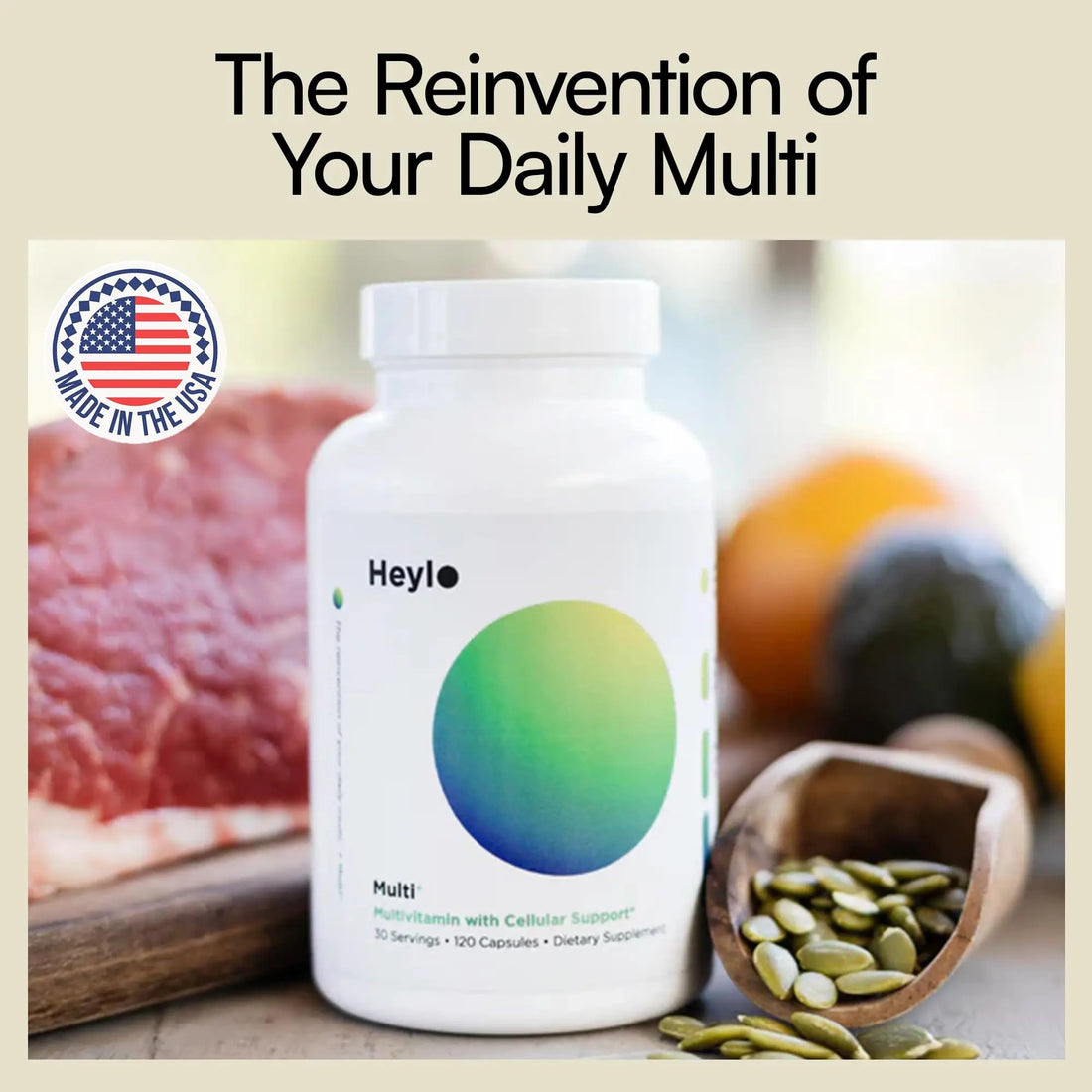 Heylo Multi+ Advanced Multivitamin Supplement – Boosts Energy, Enhances Immune Support, Provides Antioxidant Protection, Promotes Detoxification Heylo Health uk supplements