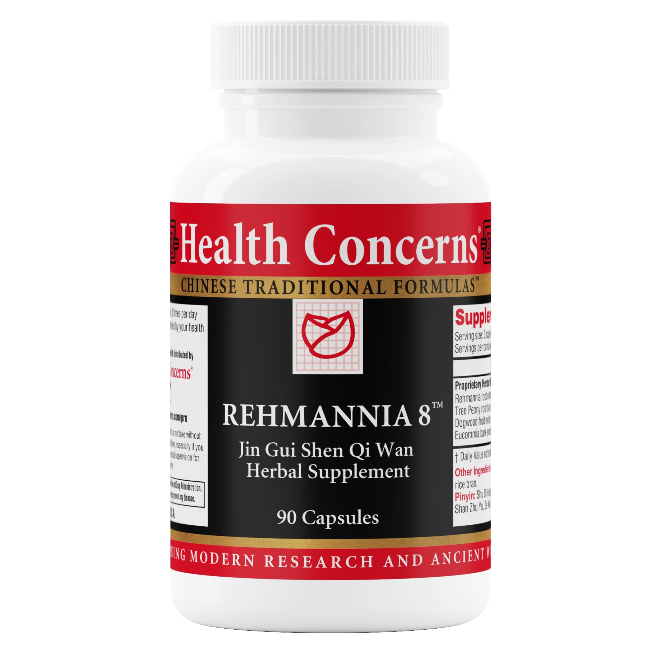Health Concerns Rehmannia 8 - Back Discomfort & Urinary Tract Health for Women & Men Health Concerns Au supplements