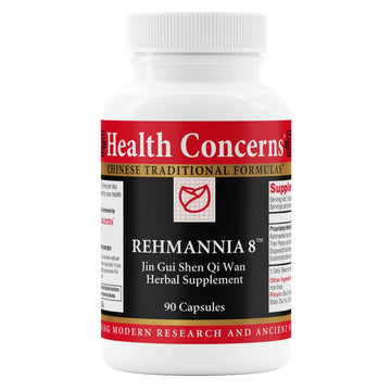 Health Concerns Rehmannia 8 - Kidney Cleanse Detox & Repair Supplement - Back Discomfort & Urinary Tract Health for Women & Men - Traditional Chinese Herbal Formula for Backaches - 90 Capsules Health Concerns Au supplements