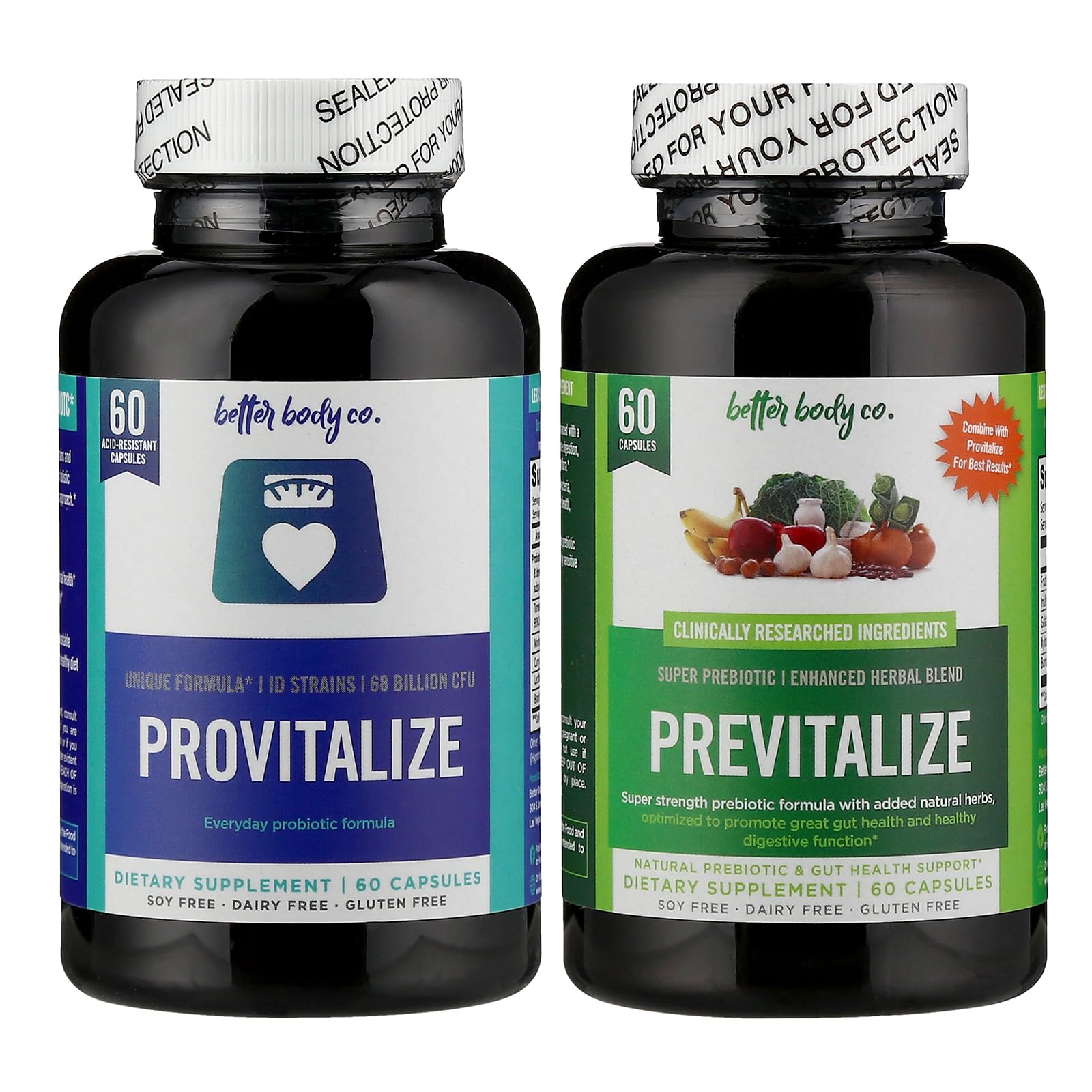 Better Body Co. Slim Gut Bundle | Prebiotics and Probiotics for Women - Bloating Relief Better Body Co. Au supplements