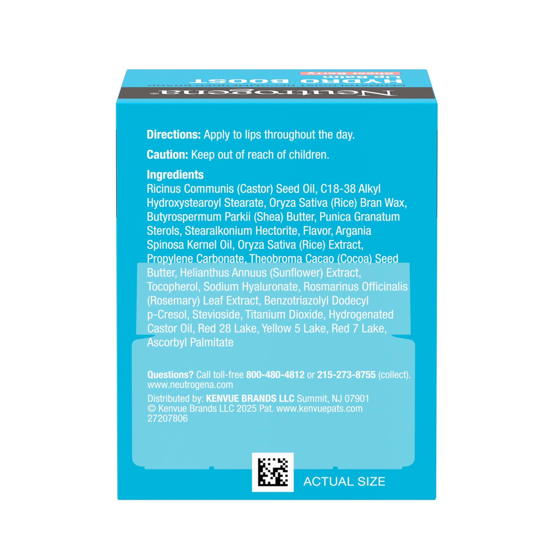 Neutrogena Hydro Boost Hyaluronic Acid Lip Balm, Nourishing Vitamin E Leaves Lips Feeling Hydrated, Sheer Pink Tinted Color with a Sweet Berry Flavor, Sheer Berry, 0.5 oz Neutrogena Au supplements