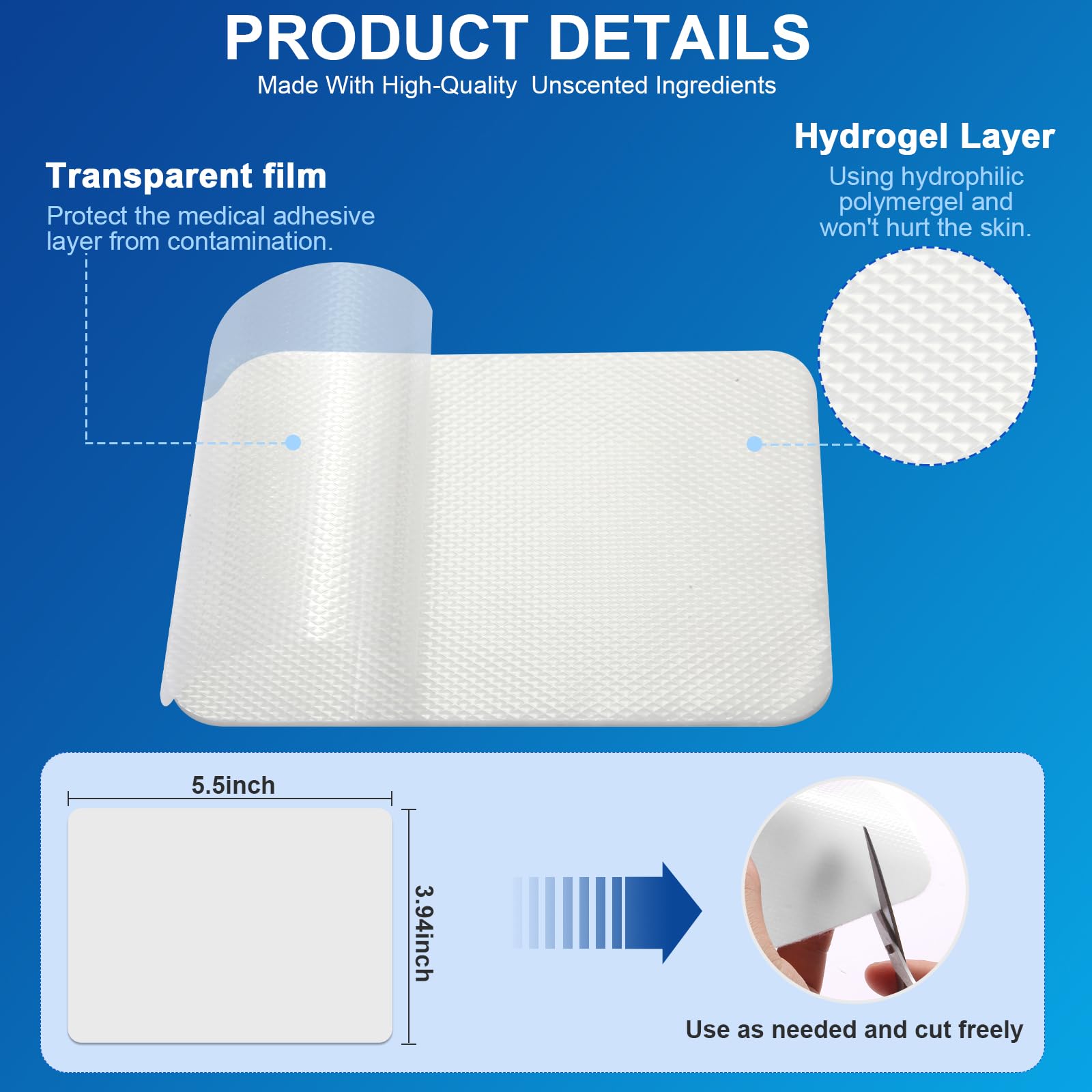 AROSLU Pain Relief Patches Lidocaine 4% ICY Patch Relieving Patch-12 Hour Acting Pain Patches-Muscle and Joint Pain Relief |Targets Neck,Back,Shoulders Pain relief-20patches AROSLU Au supplements
