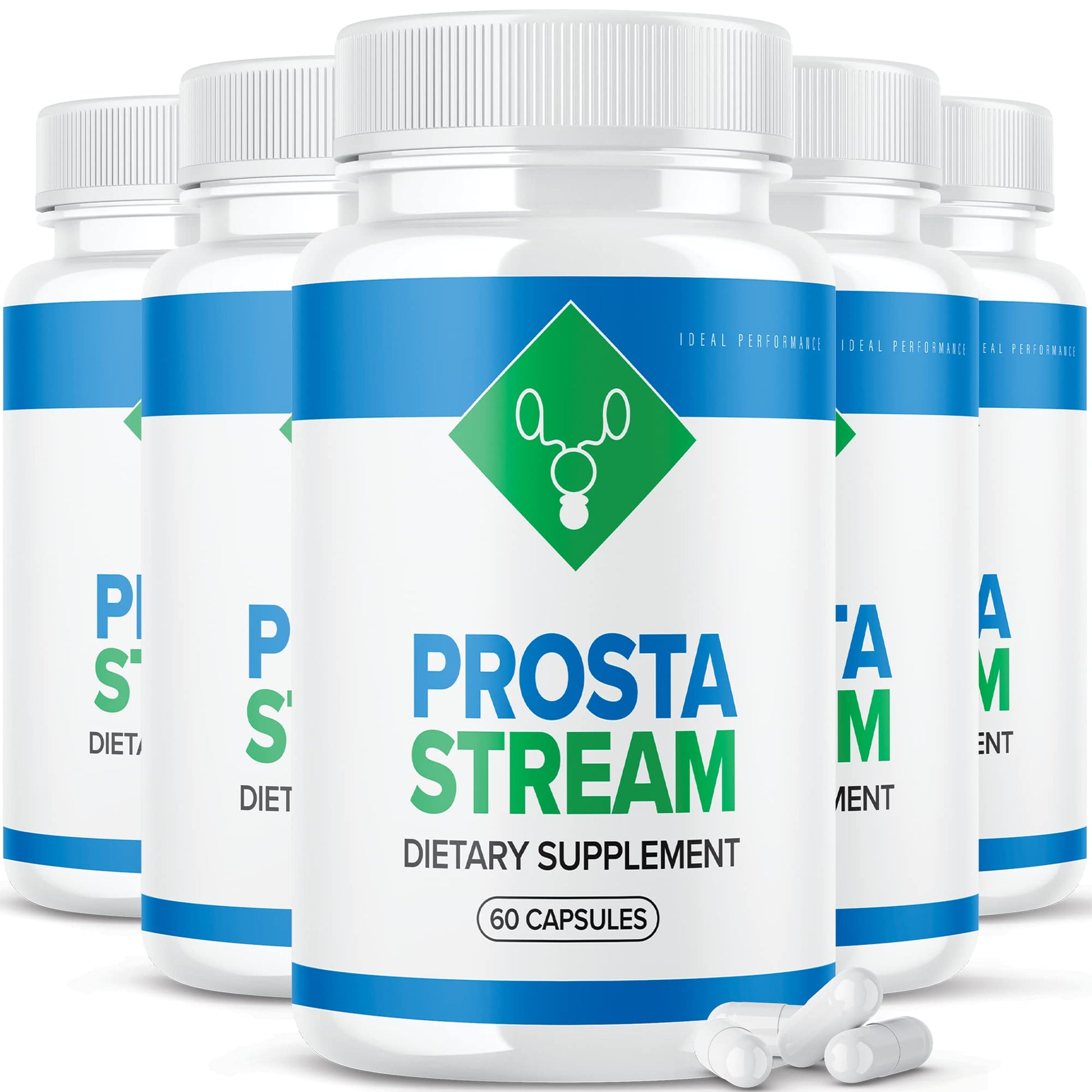 IDEAL PERFORMANCE (5 Pack) Prosta Stream Prostate Supplement Prostastream Pills IDEAL PERFORMANCE Au supplements