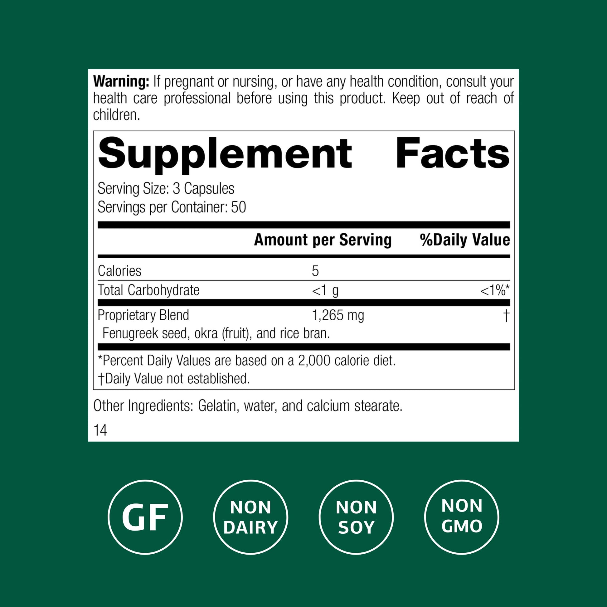 Standard Process Fen-Gre - Supports Respiratory Support & Healthy Metabolism - Aids Healthy Levels of Mucus & Phlegm - Supports Lung Health & Bronchial Tubes - Gluten-Free & Non-Dairy - 150 Capsules Standard Process Inc. Au supplements