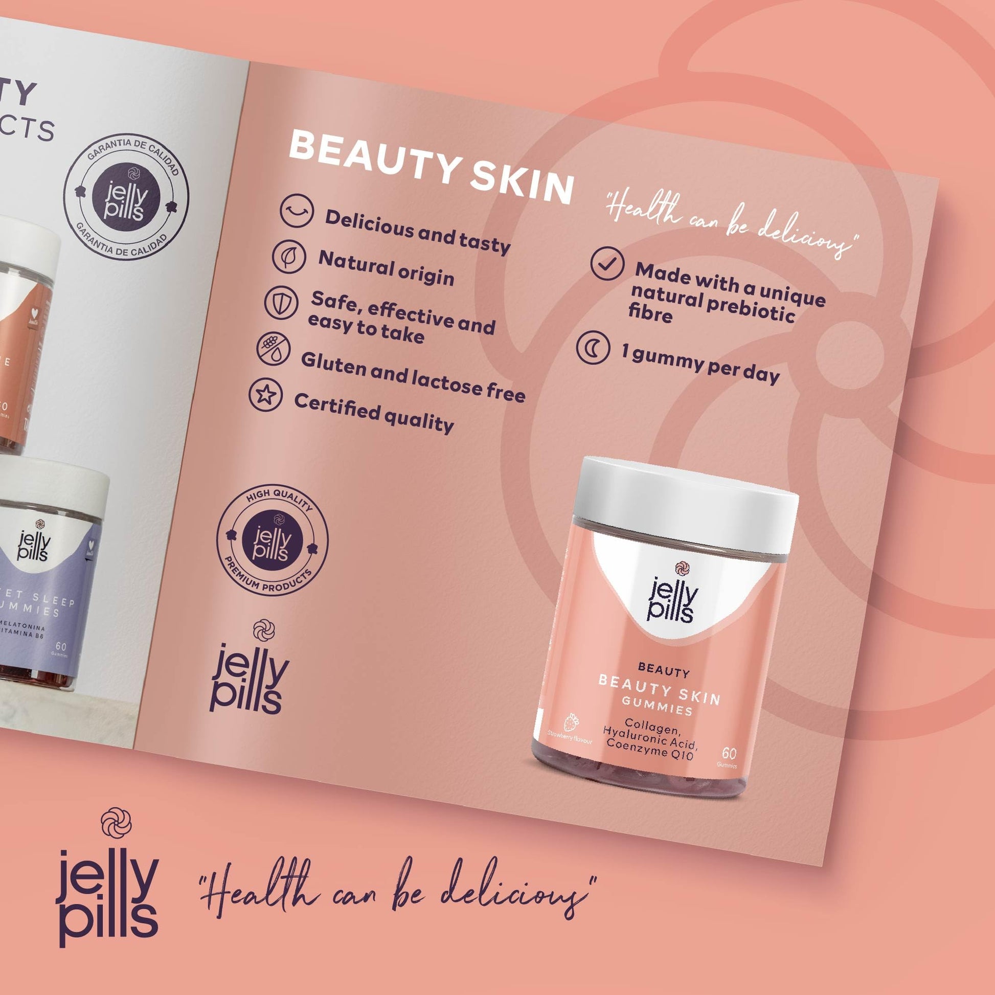 Jelly Pills® Hydrolyzed Collagen Gummies with Hyaluronic Acid and Coenzyme Q10 Jelly Pills Au supplements