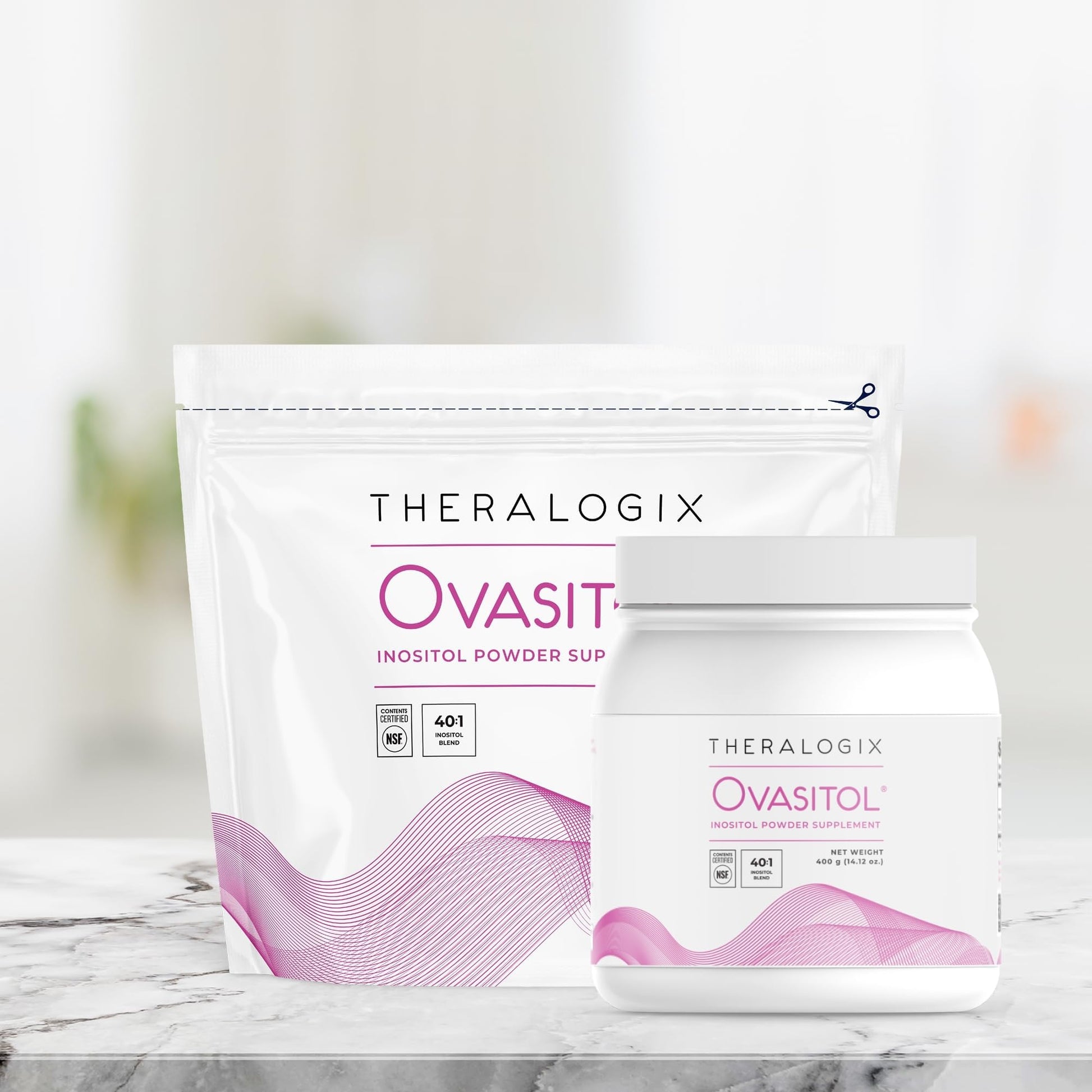 Theralogix Ovasitol Inositol Powder - 180 Servings - Myo-Inositol & D-Chiro Inositol Theralogix Au supplements