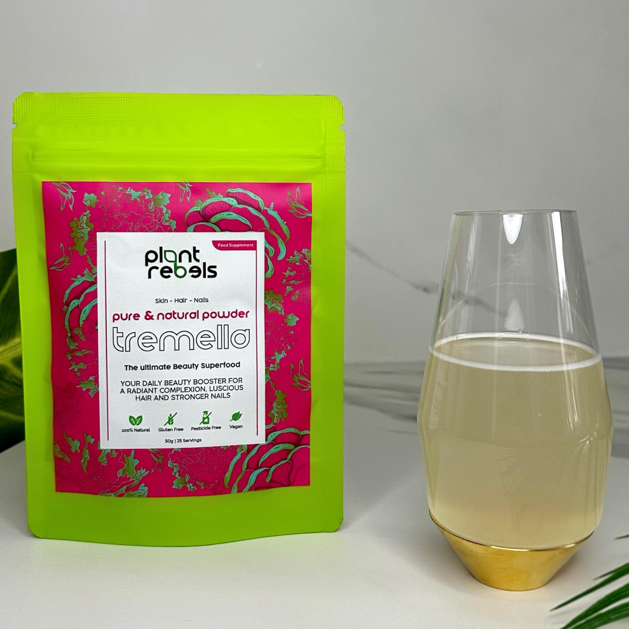 Plant Rebels Pure Tremella Mushroom Extract Powder | Vegan Collagen | Anti Aging Plant Rebels Au supplements