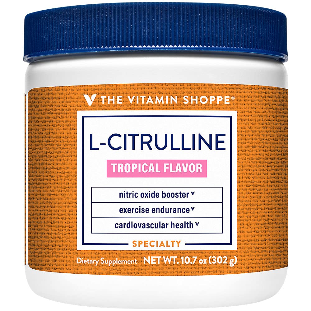 The Vitamin Shoppe L-Citrulline - Free-Form Amino Acid - Nitric Oxide Booster - 3,000 MG The Vitamin Shoppe Au supplements
