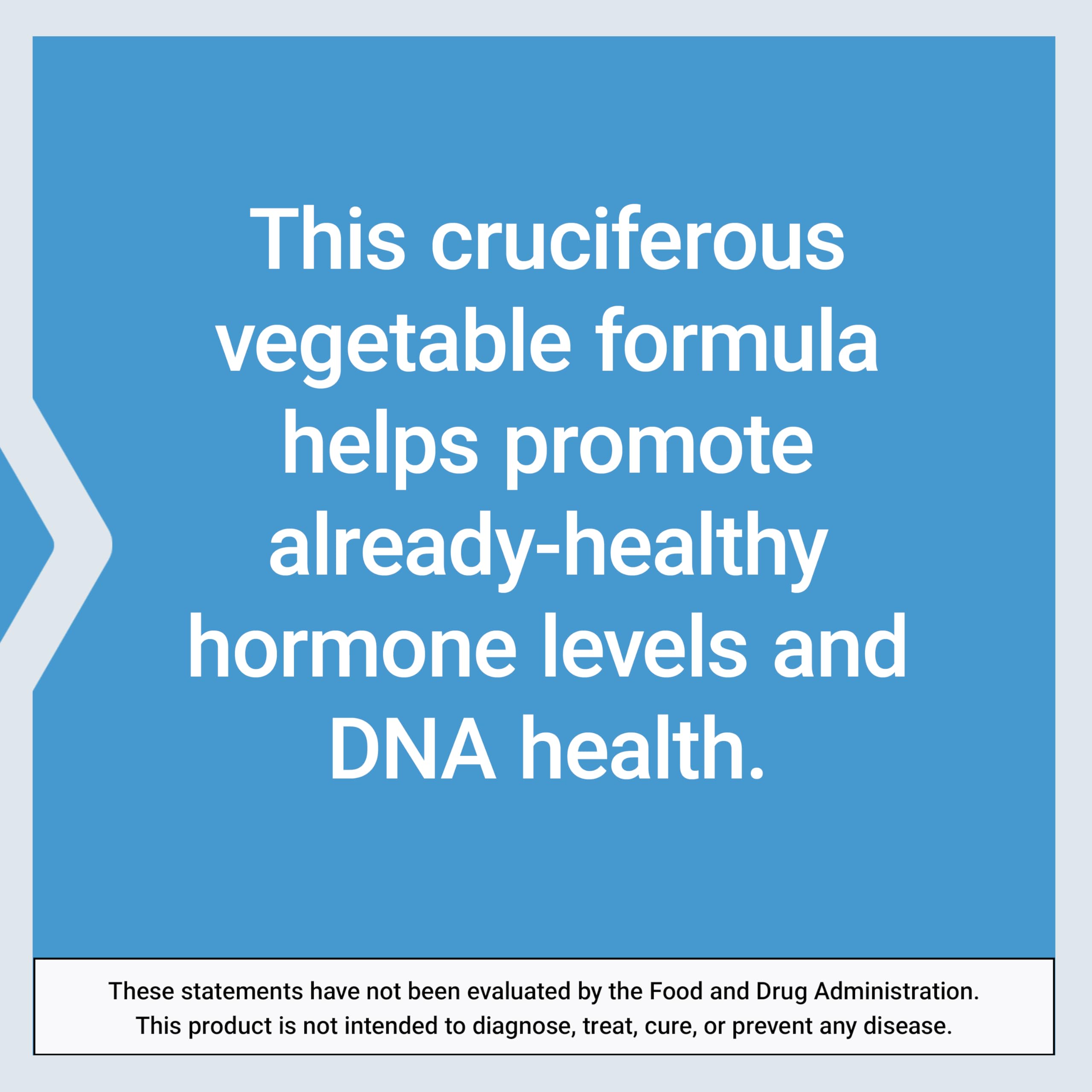 Life Extension Cruciferous Vegetable Extract Blend, Broccoli Extract, I3C, Helps Maintain DNA Health & Already Healthy Hormone Levels, Gluten Free, Non-GMO, Vegetarian, 60 Capsules Life Extension Au supplements