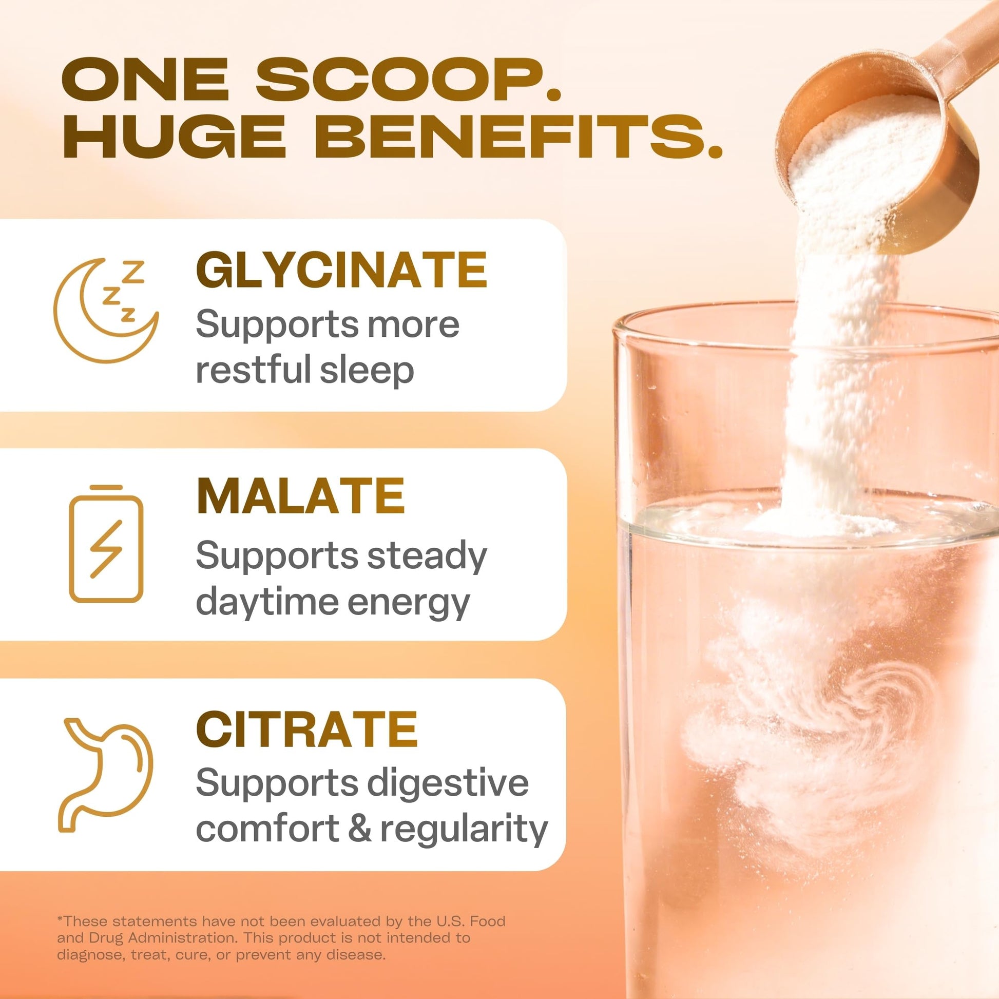 GoBiotix Magnesium Glycinate Powder – Cortisol Supplements for Women and Men – High Absorption Magnesium Complex Calm Supplement with Citrate, Malate – Sugar Free – 420 mg, 60 Servings - Honey Citrus GOBIOTIX Au supplements