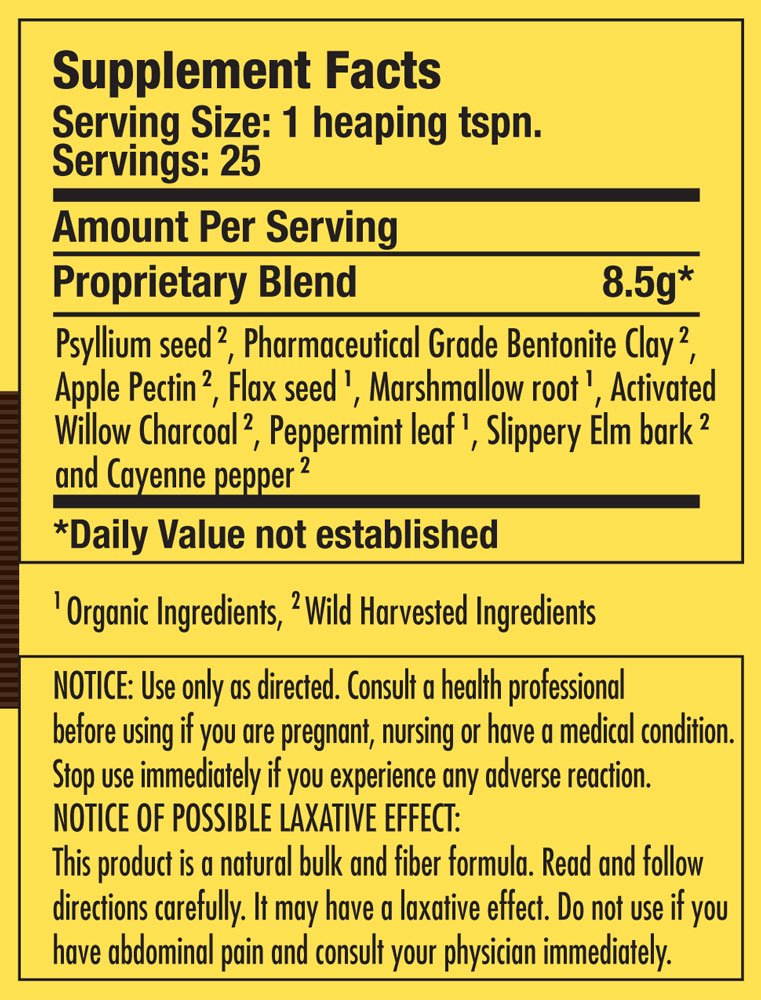 Dr. Schulze’s | Intestinal Formula #2 | Herbal Colon Cleanse Formula | Natural Detox Powder Dr. Schulze's Au supplements