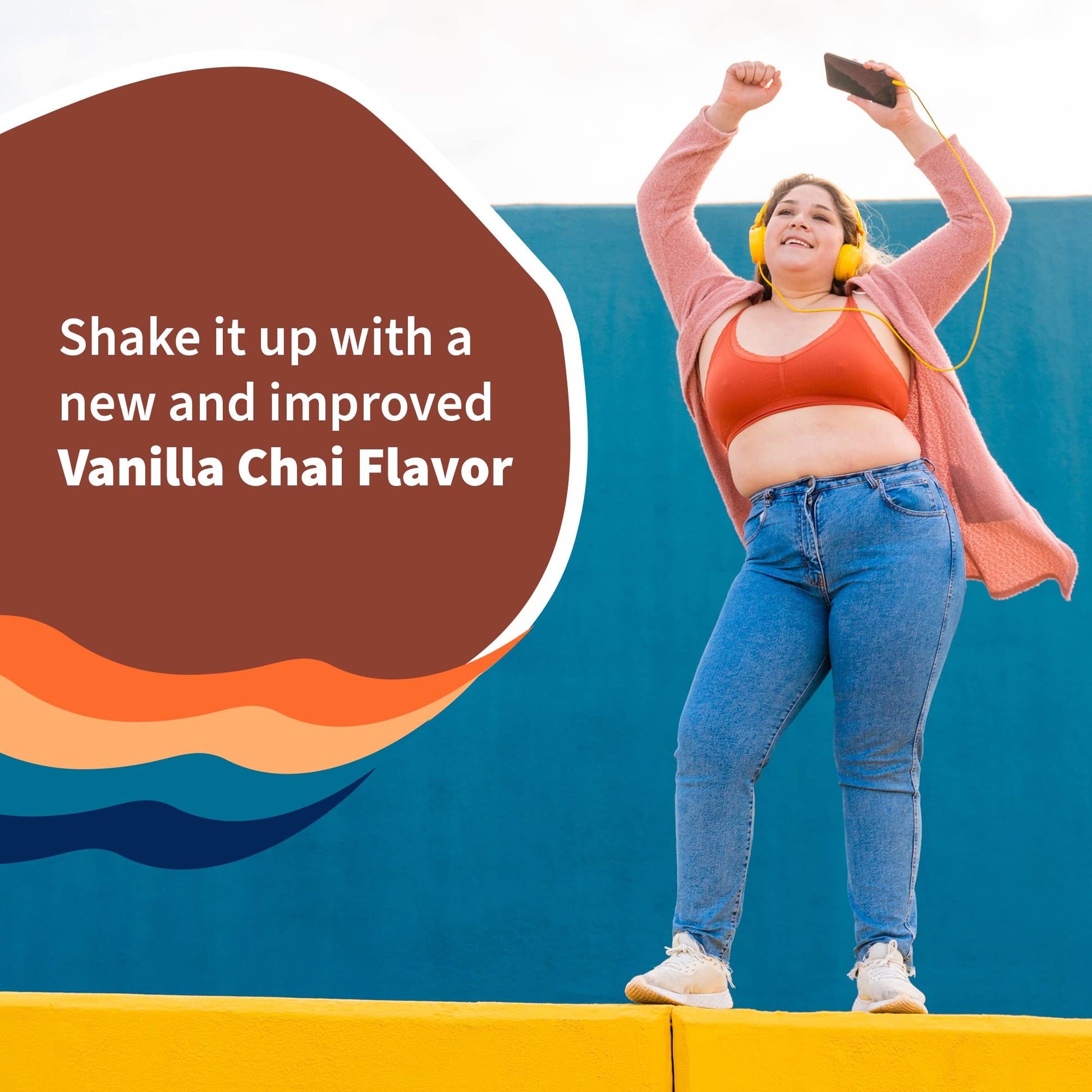Garden of Life, Organic Vegan Vanilla Chai Protein Powder -22g Complete Plant Based Raw Garden of Life Au supplements