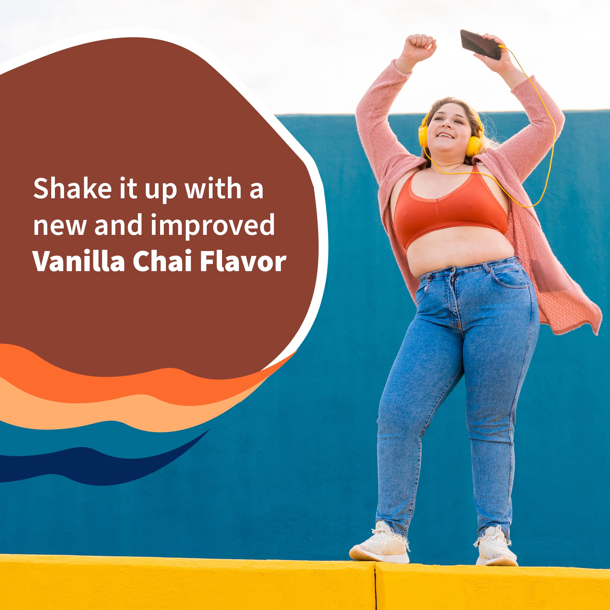 Garden of Life, Organic Vegan Vanilla Chai Protein Powder -22g Complete Plant Based Raw Garden of Life Au supplements