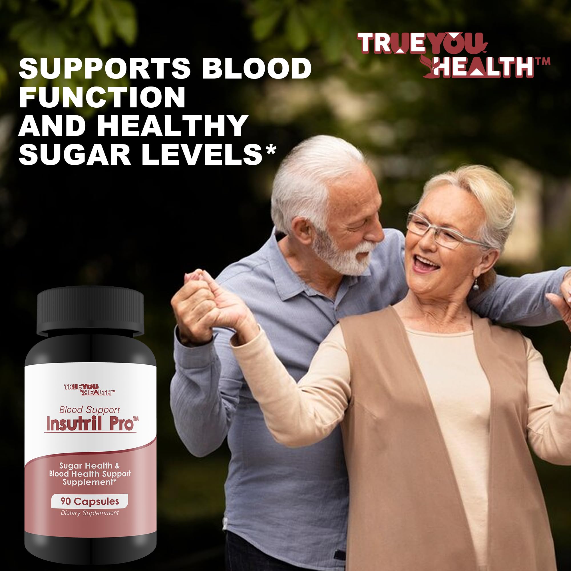 Blood Support Insutril Pro - Our Best Sugar Health & Blood Health Support Supplement - Circulatory Health Support - Blood Balance Blood Boost Blood Circulation Supplements - Health Blood Balance Pills True You Health Au supplements