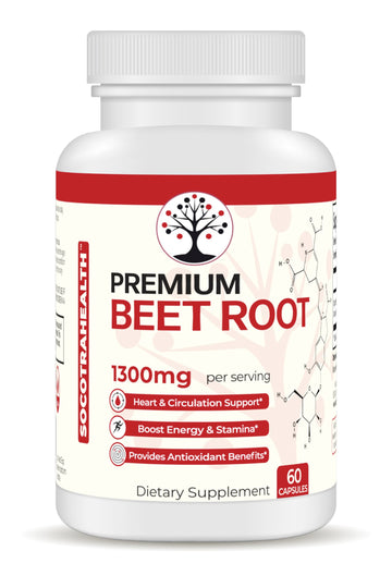 Socotra Health Beet Root Capsules - Made with Premium Organic Beetroot Powder Socotra Health Au supplements