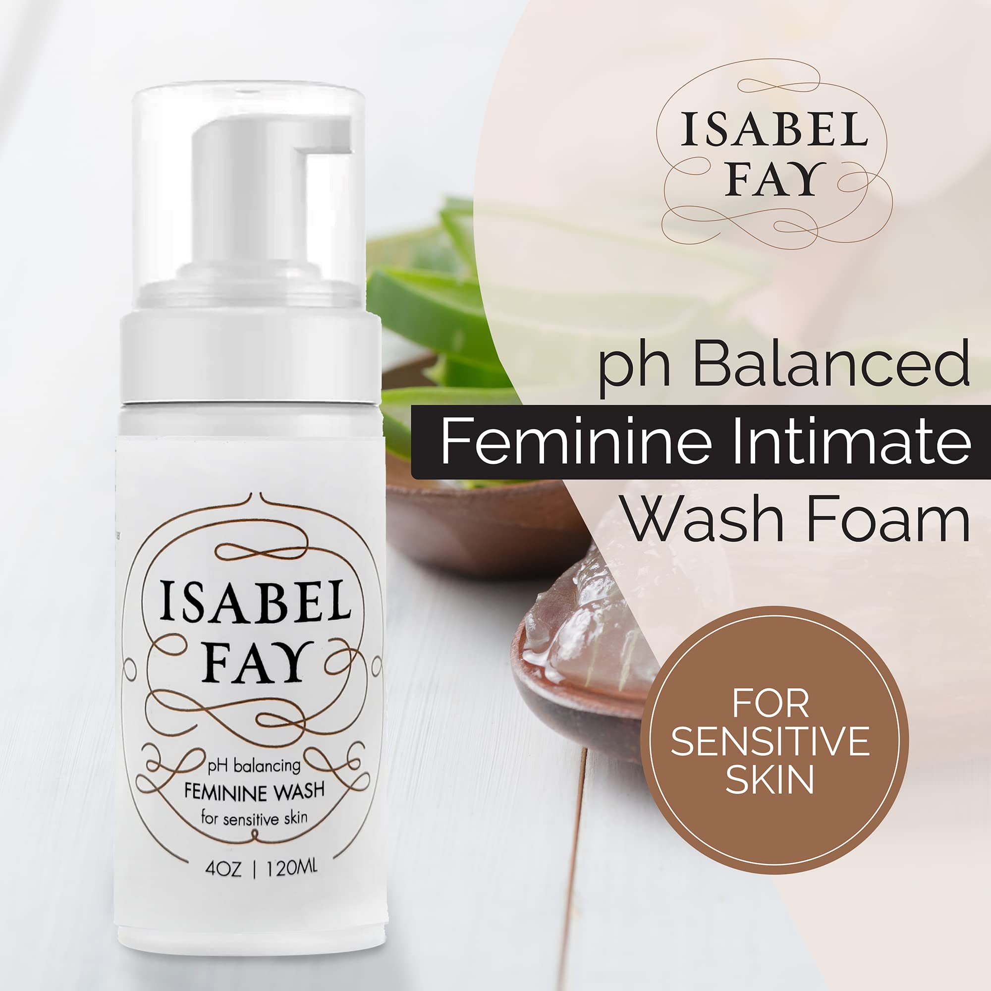 Isabel Fay ph Balanced Feminine Intimate Foam Wash gentle and safe for sensitive skin Isabel Fay Au supplements