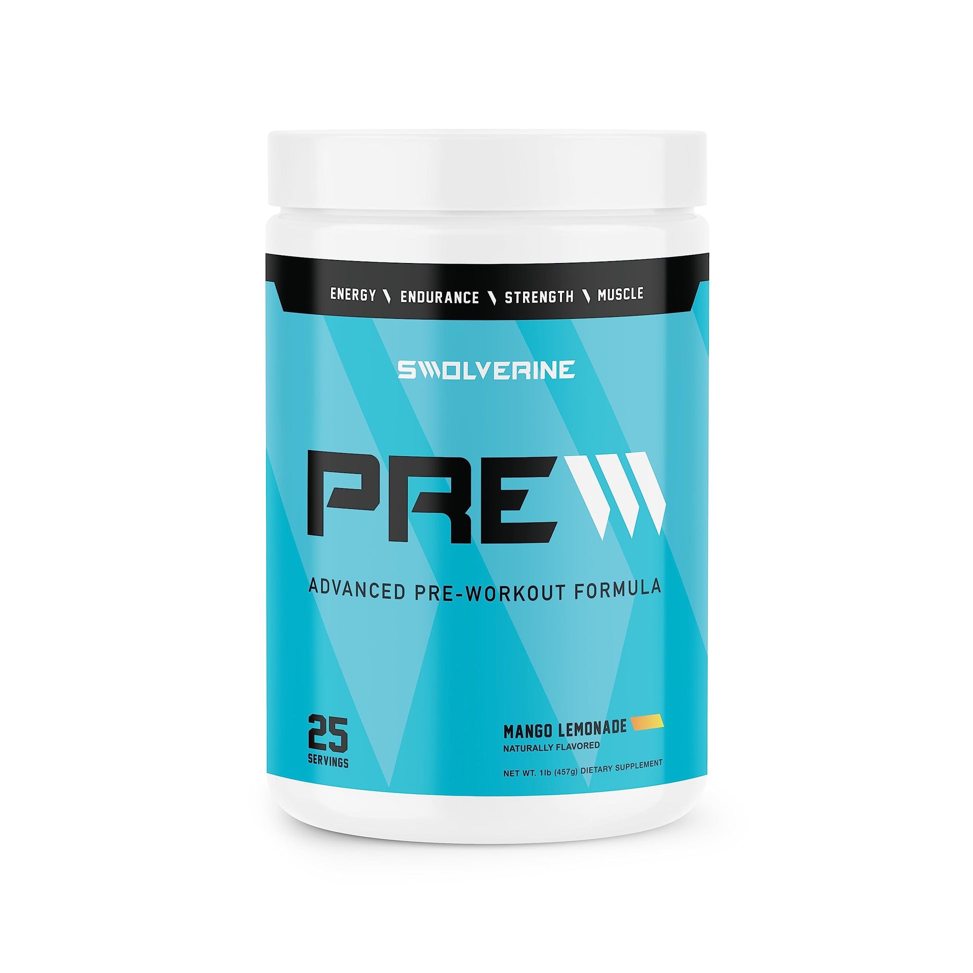 Swolverine PRE-Workout | Citrulline Malate, Carnosyn Beta Alanine, Carnitine, Ginseng Swolverine Au supplements