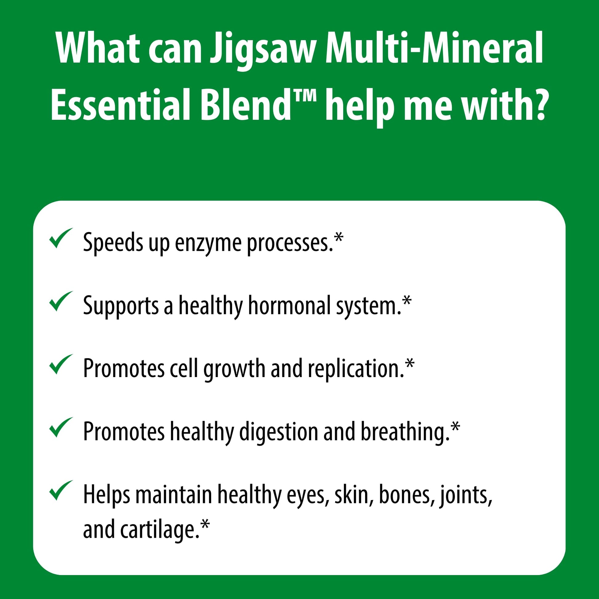 Jigsaw Health Multi-Mineral Essential Blend | 90 Capsules | 90 Servings Jigsaw Health Au supplements