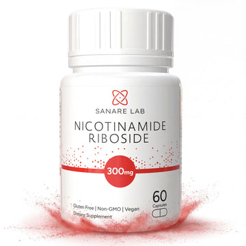 Sanare Lab NAD+ Supplement with Nicotinamide Riboside (NR) 300 mg | Cellular Energy & Metabolism Support | 60 Capsules Sanare Lab Au supplements
