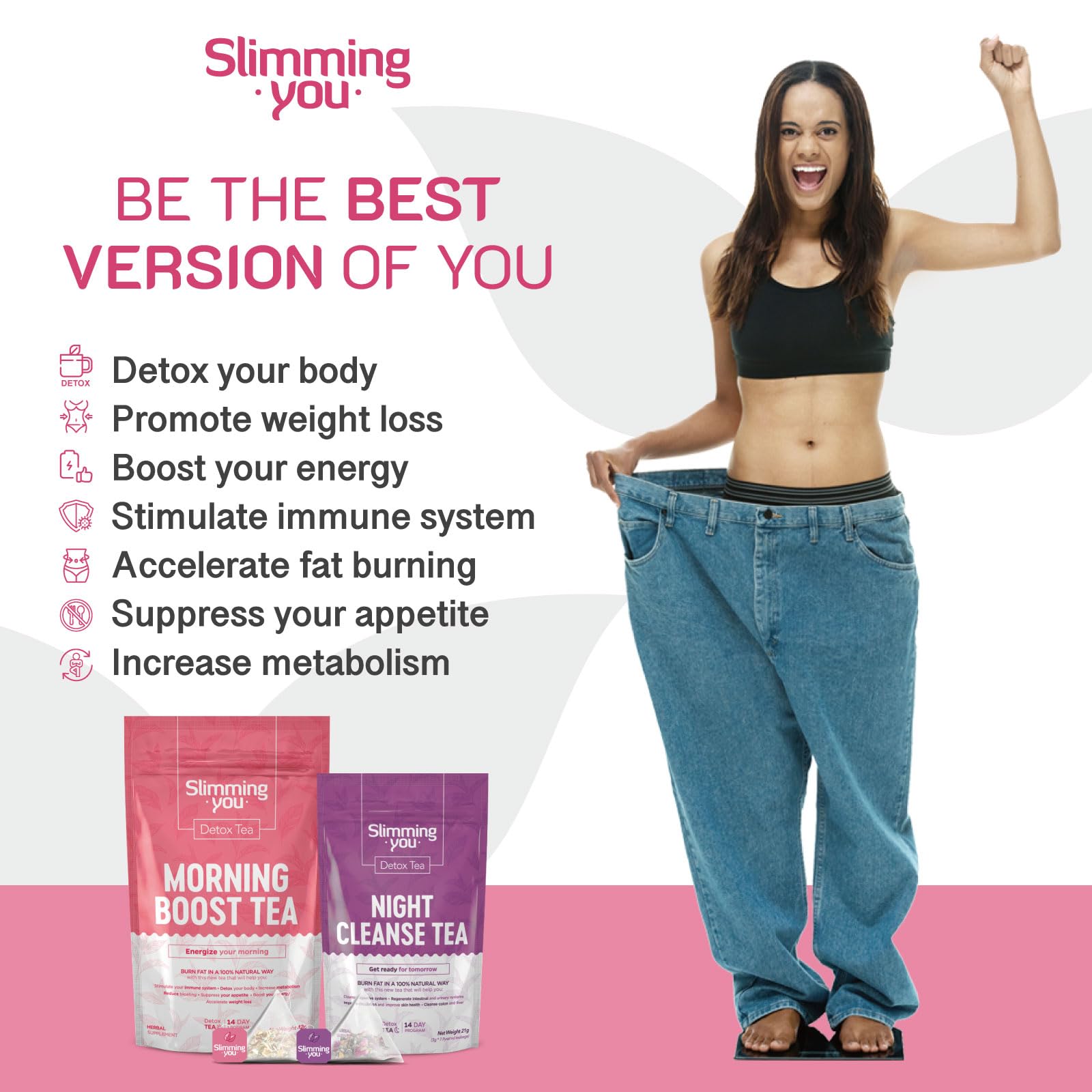 TAOISTEA 14 Day Detox Tea for Weight Loss, Body Cleanse, Metabolism Boost - Morning TAOISTEA Au supplements