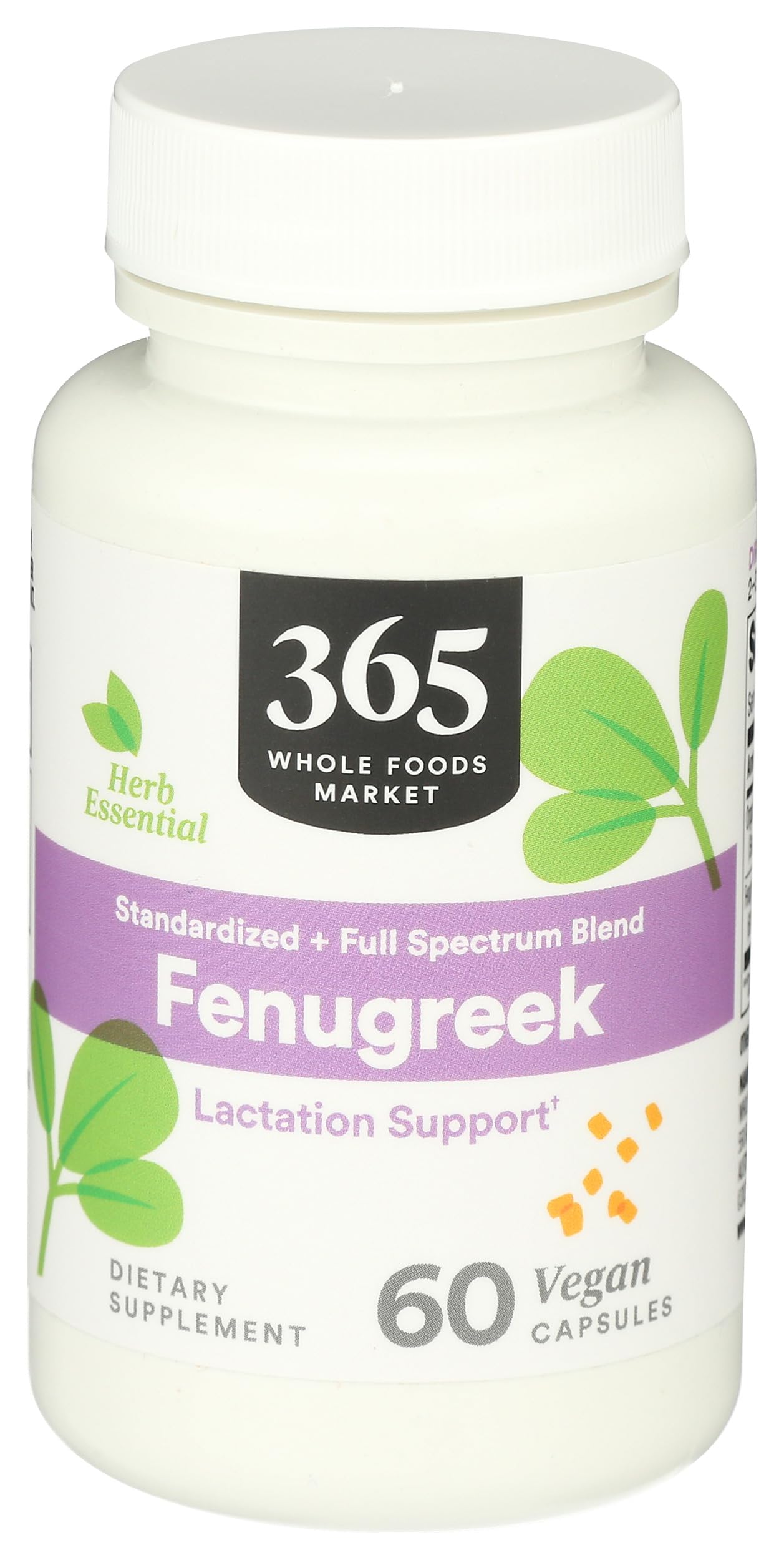 365 by Whole Foods Market, Fenugreek Standardized + Full Spectrum Blend, Lactation Support, Vegan Capsules, 60 Count 365 by Whole Foods Market Au supplements