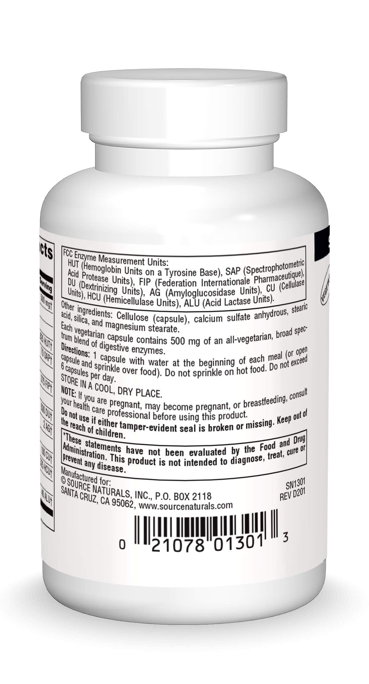 Source Naturals Essential Enzymes 500mg Bio-Aligned Multiple Enzyme Source Naturals Au supplements