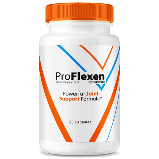 ProFlexen Capsules, ProFlexen Advanced Joint Support Formula, ProFlexen Collagen Support Pills, All Natural Supplement for Healthy and Flexible Joints, Official Pro Flexen Joint Reviews (60 Capsules) NutraRizeAU supplements