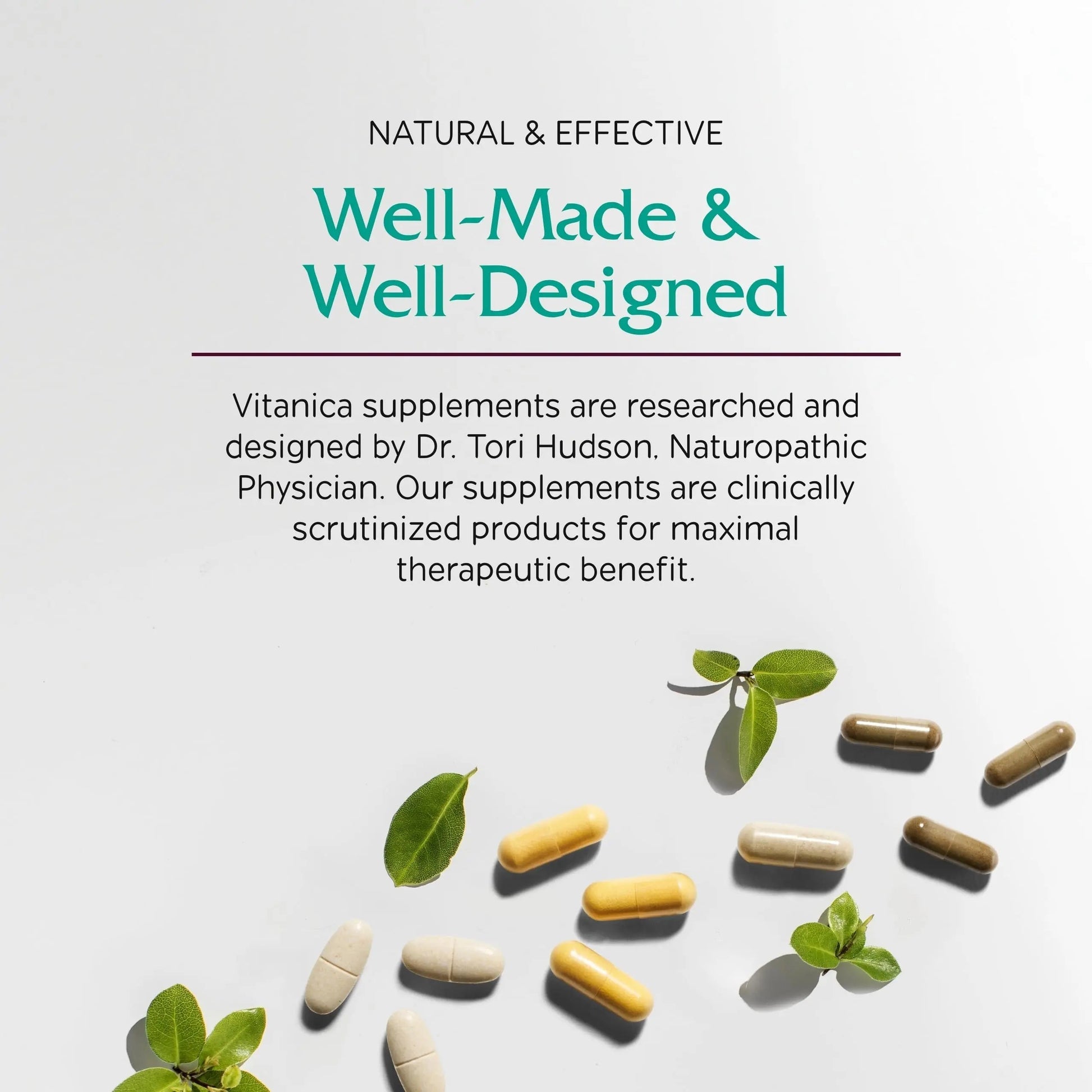 Vitanica FemTeen Symmetry, Vitamins for Teens Daily Multivitamin, Vegan, 120 Capsules Vitanica Au supplements
