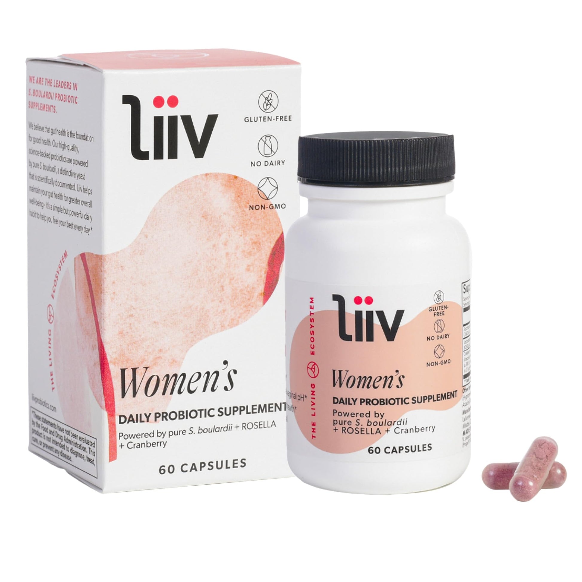 LiiV Women's Probiotics for Women Digestive Health, Vaginal pH Balance & Urinary Tract LiiV Au supplements