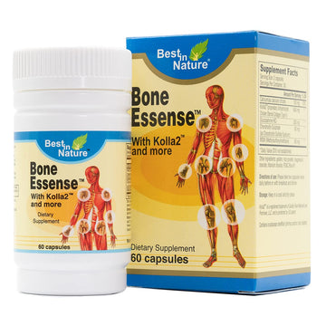 Best in Nature Bone Essense with Kolla2 (Type II Collagen) - Bone and Joint Health Supplement. (60 Count) Best in Nature Au supplements