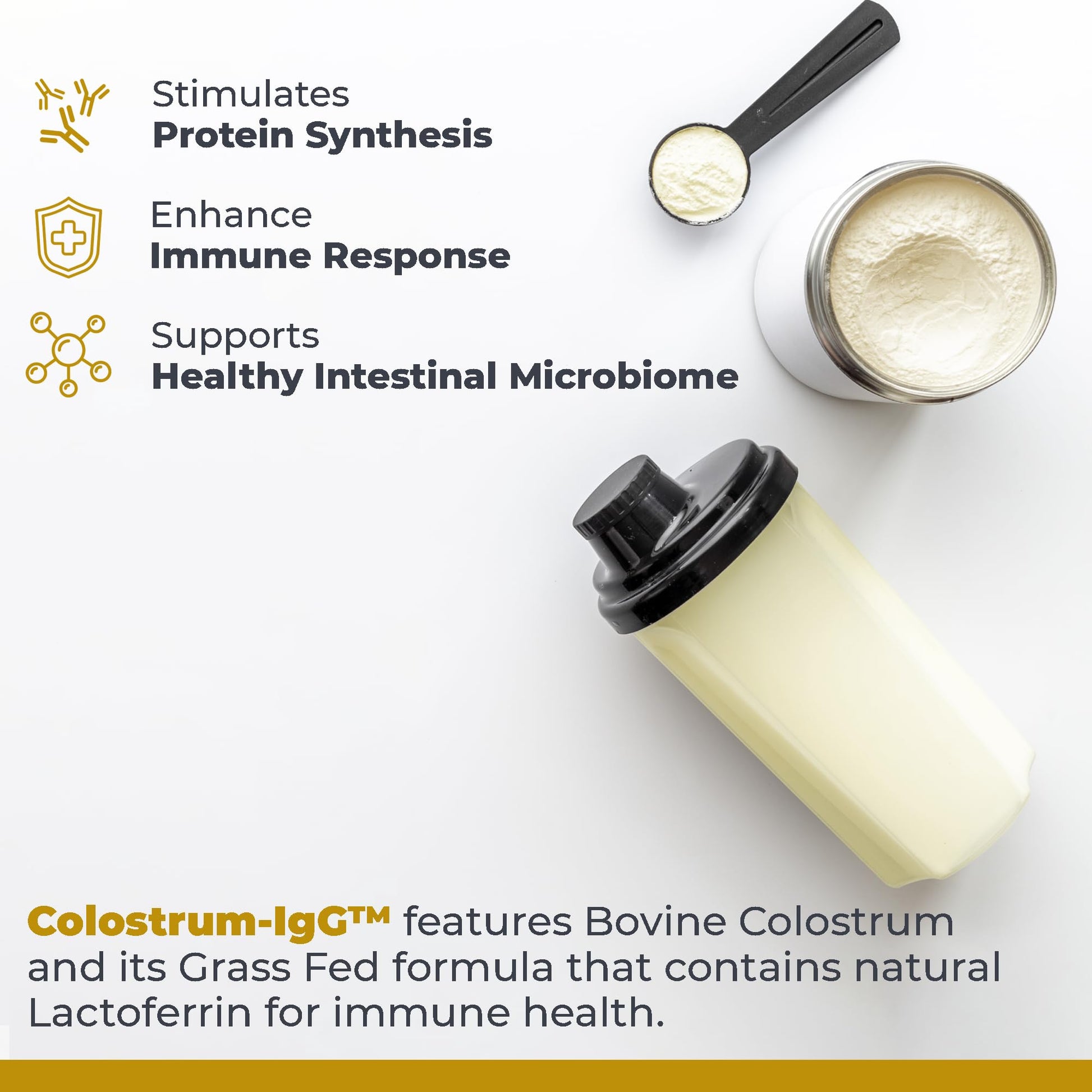 Premier Research Labs Colostrum-IgG Powder - Colostrum Supplement, Bovine Colostrum for Humans, Cow Colostrum for Immune Health, Superfood with Lactoferrin, Amino Acids, Nucleotides - 5 oz (150 g) Premier Research Labs Au supplements